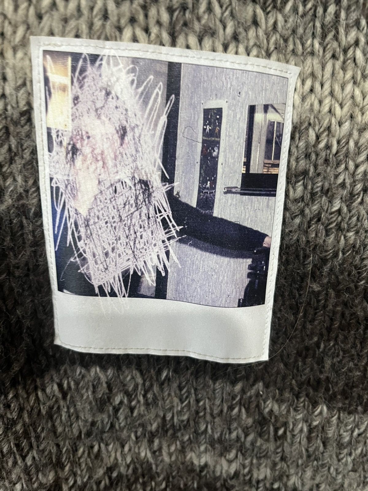 Raf Simons RAD SIMONS KNIT SWEATER Size US XL / EU 56 / 4 - 4 Thumbnail