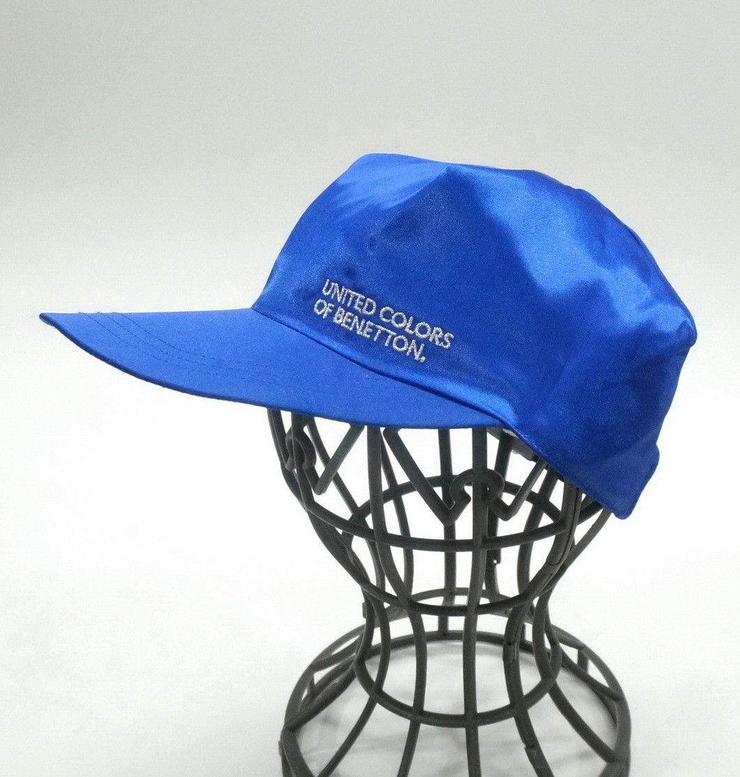 United Colors Of Benetton Rare Satin UNITED COLOURS OF BENETTON Cap Lightweight Size ONE SIZE - 1 Thumbnail
