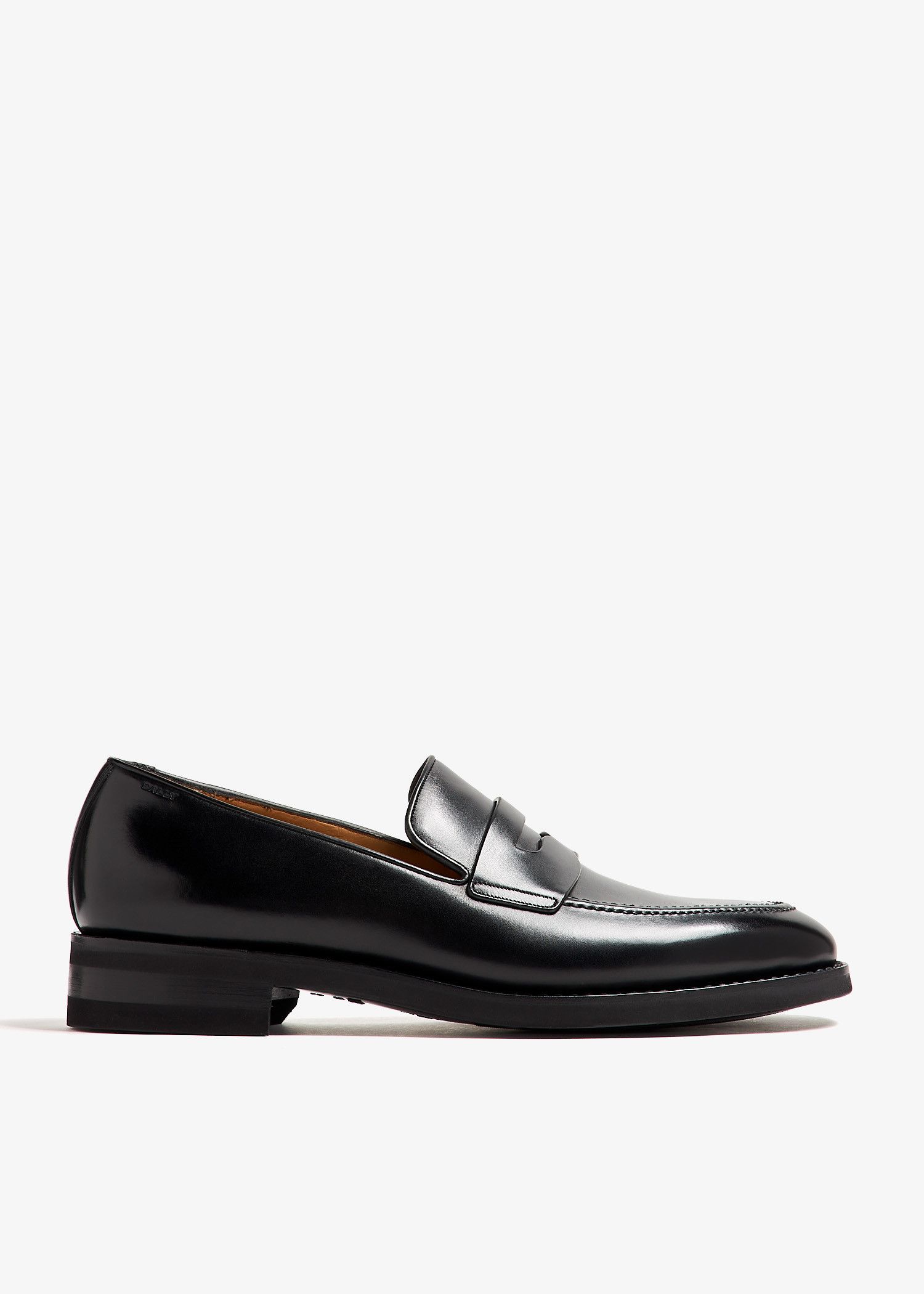 Bally o1y1224 Samius Penny Loafers in Black Size US 6 / EU 39 - 2 Thumbnail