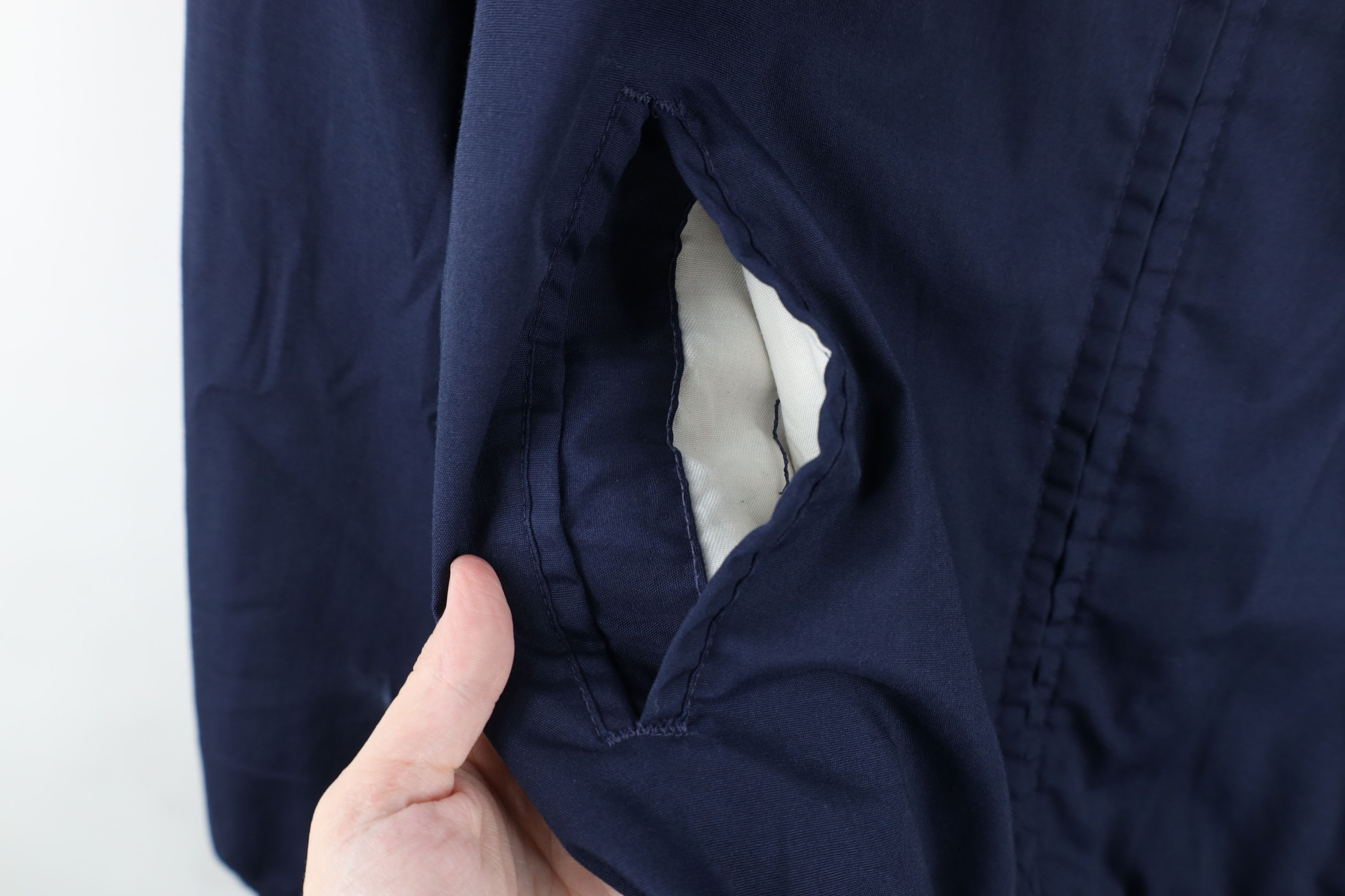 Vintage Vintage 60s 70s Streetwear Flannel Lined Cafe Bomber Jacket Size US L / EU 52-54 / 3 - 5 Thumbnail