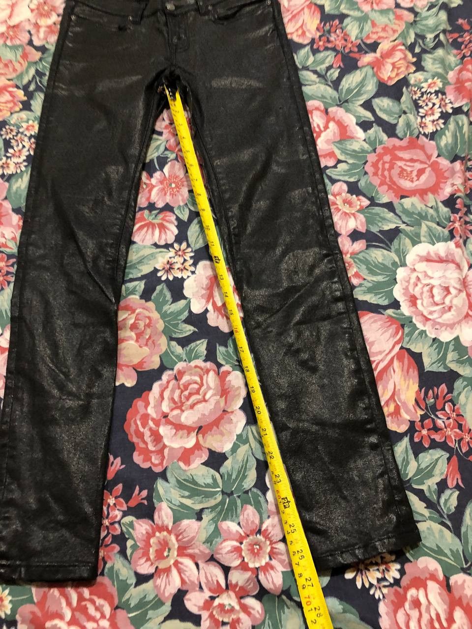 Allsaints Allsaints jeans pants black crazy Y2K vintage streetwear Size 26" / US 2 / IT 38 - 17 Thumbnail