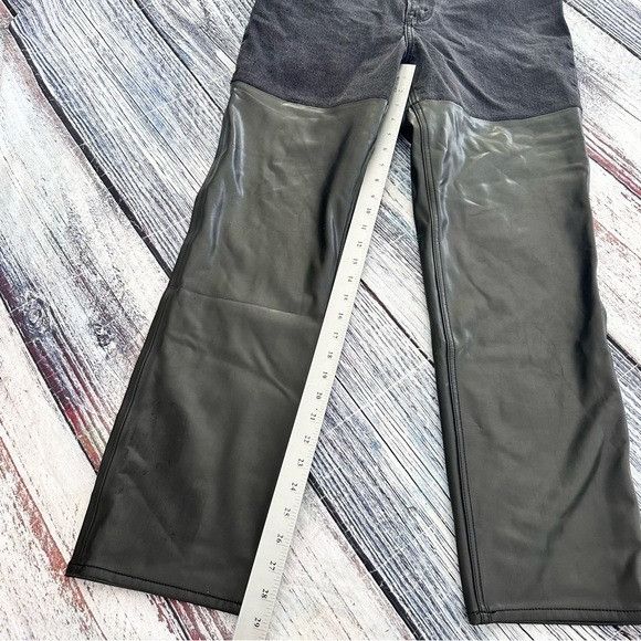 Abercrombie & Fitch Abercrombie & Fitch The '90s Straight Ultra High Rise Black Size 29" - 9 Thumbnail