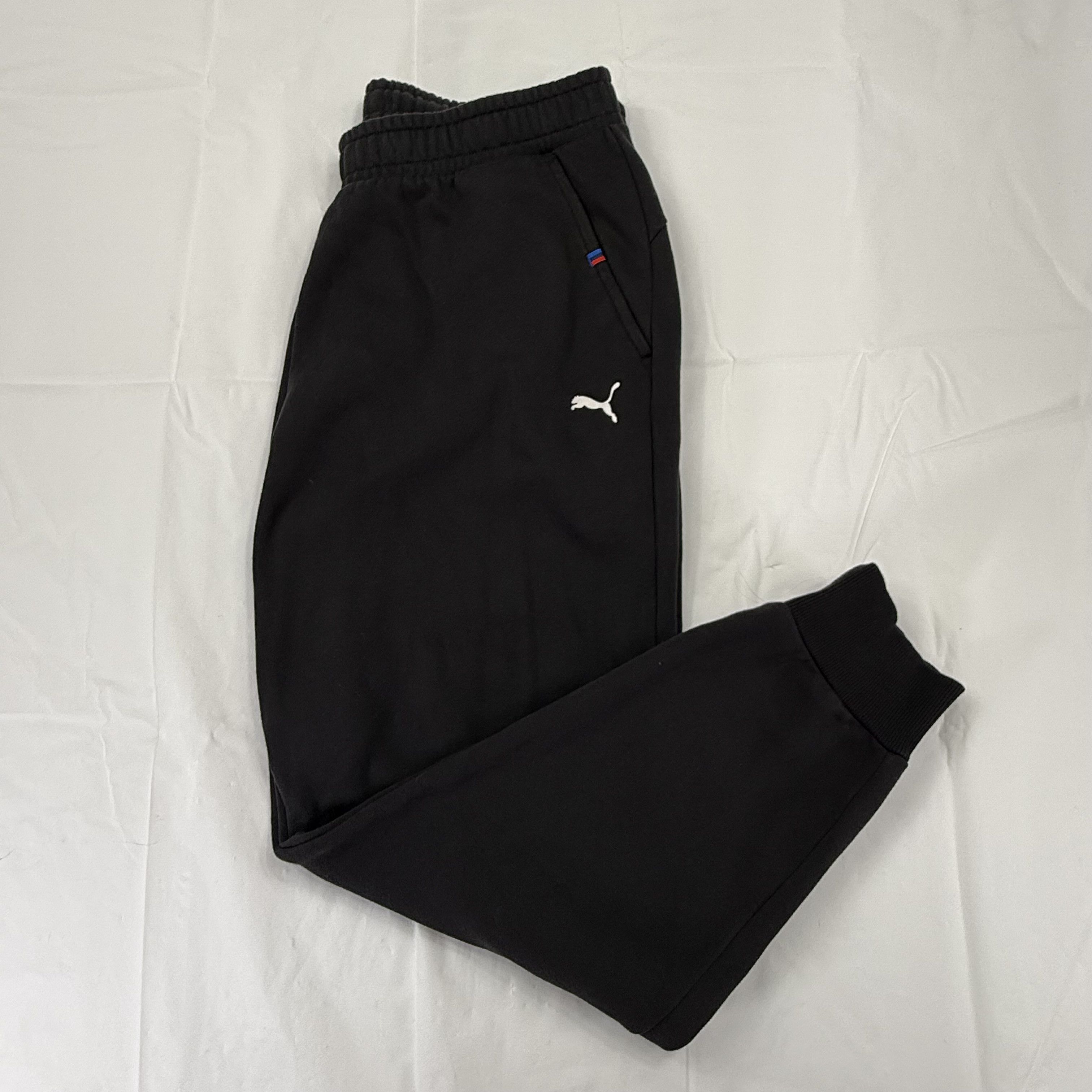 Puma Puma BMW Motorsport Mens XL Black Jogger Sweatpants XL Size US 36 / EU 52 - 3 Thumbnail