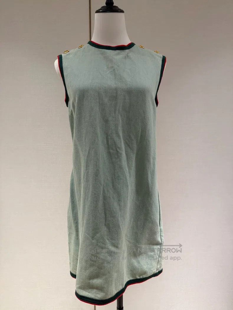 Gucci Gucci Denim sleeveless vest skirt Size XS / US 0-2 / IT 36-38 - 1 Thumbnail