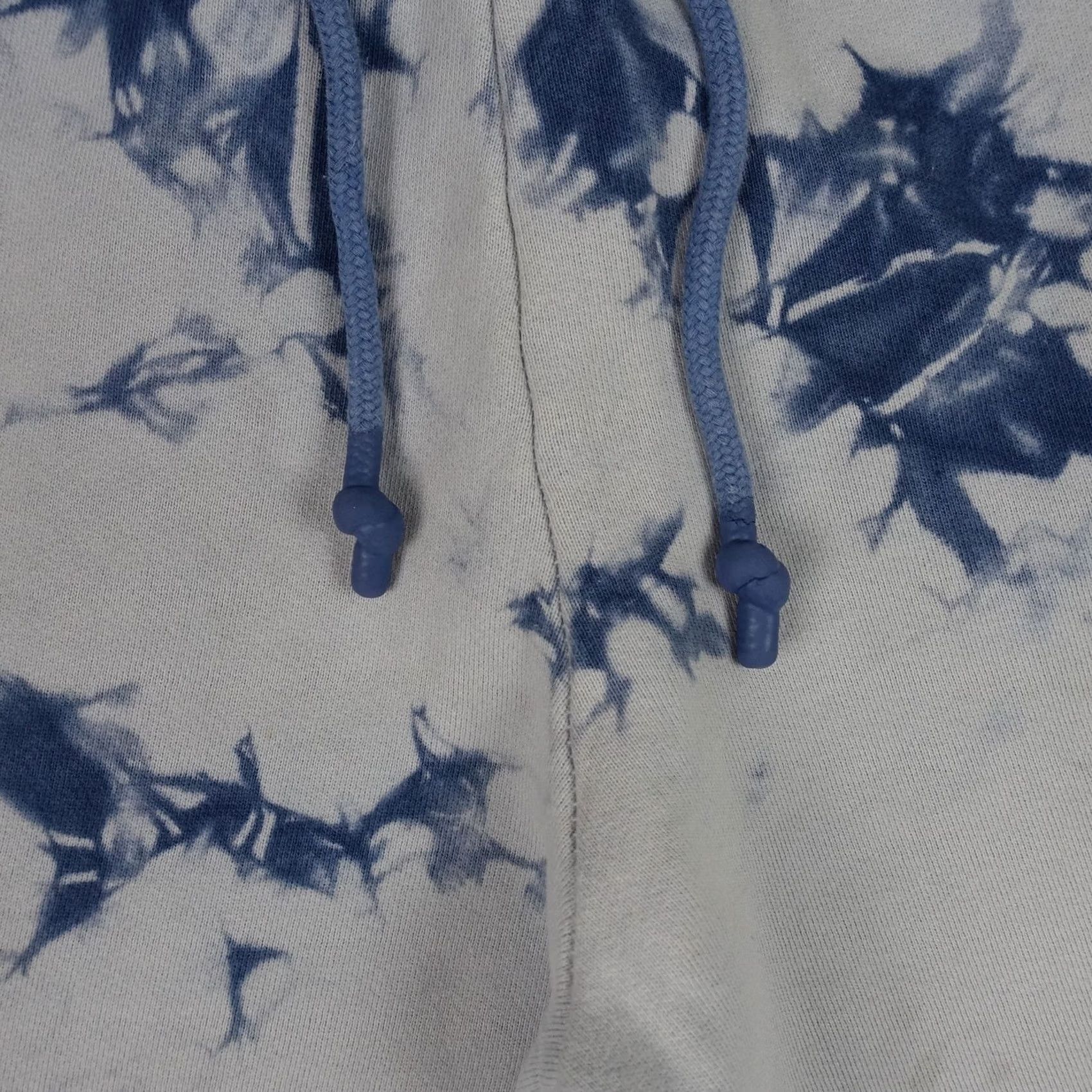 Vintage Legends Mens Small Blue White Tie Dye Jogger Pants USA Patch Logo Sweatpants Size US 29 - 3 Thumbnail