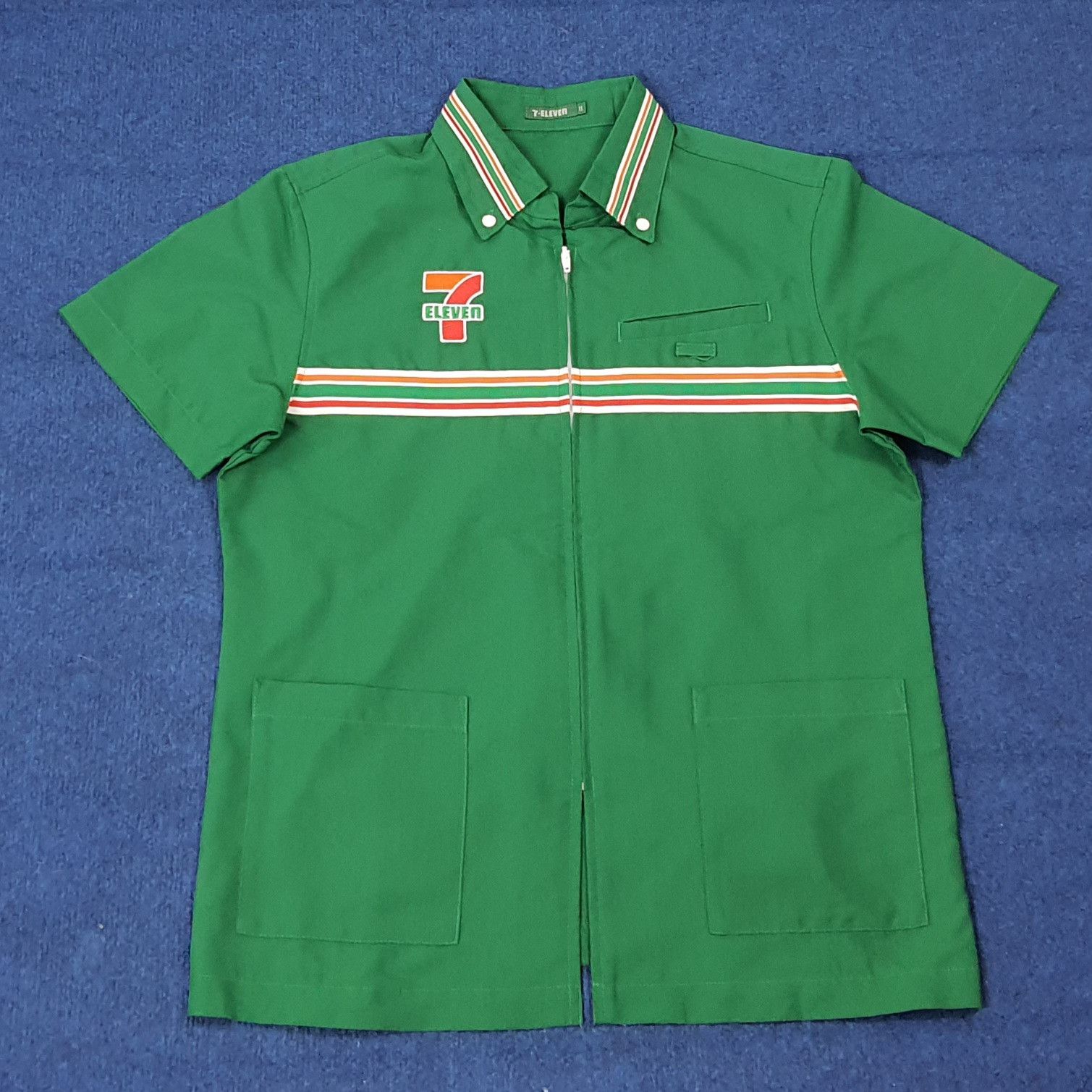 Japanese Brand Vintage 7 Eleven Japan Staff Uniform Jacket C276N77 Size US S / EU 44-46 / 1 - 3 Thumbnail