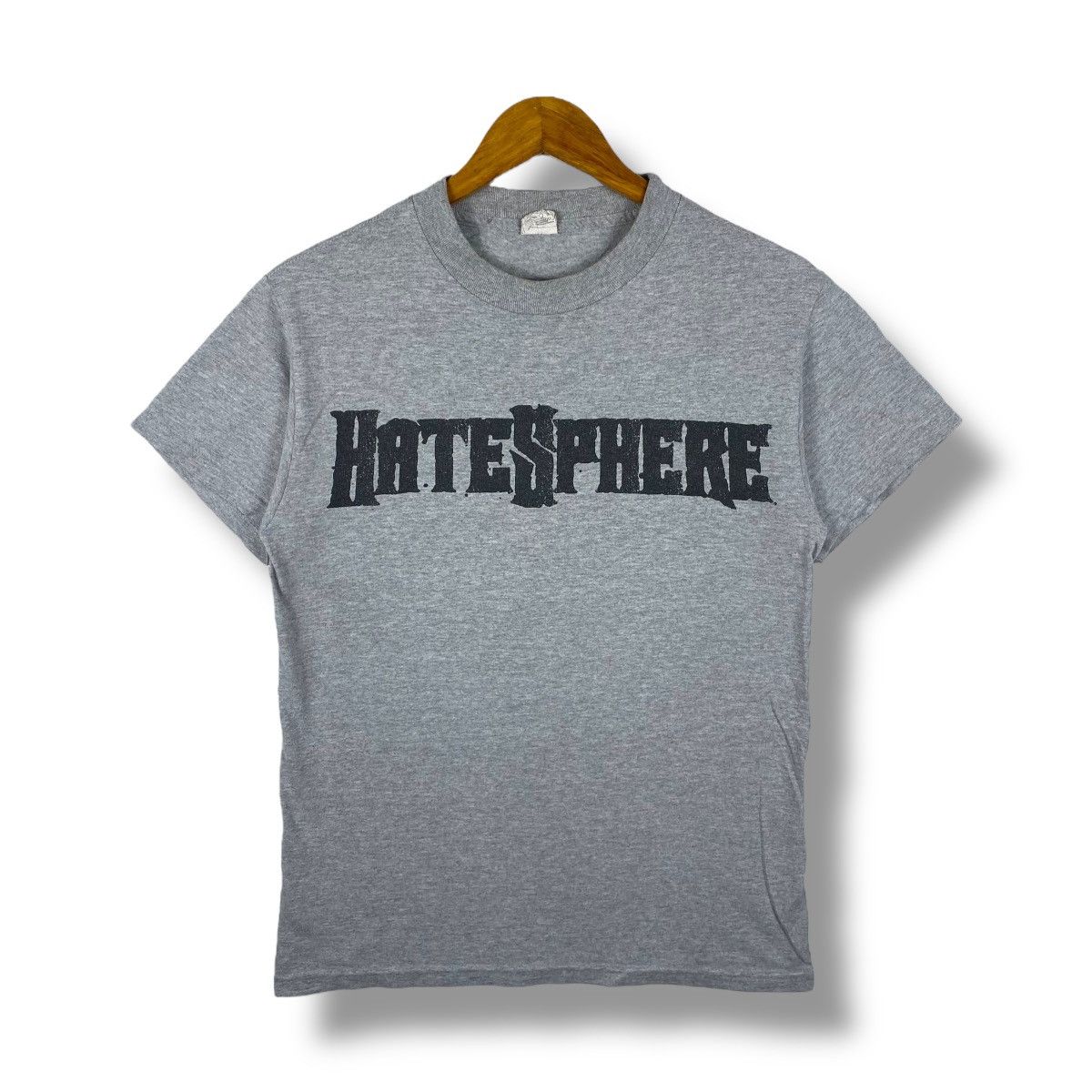 Band Tees × Vintage Vintage 00's HATESPHERE Danish Trash Metal Band Tee Shirt Size US S / EU 44-46 / 1 - 1 Thumbnail
