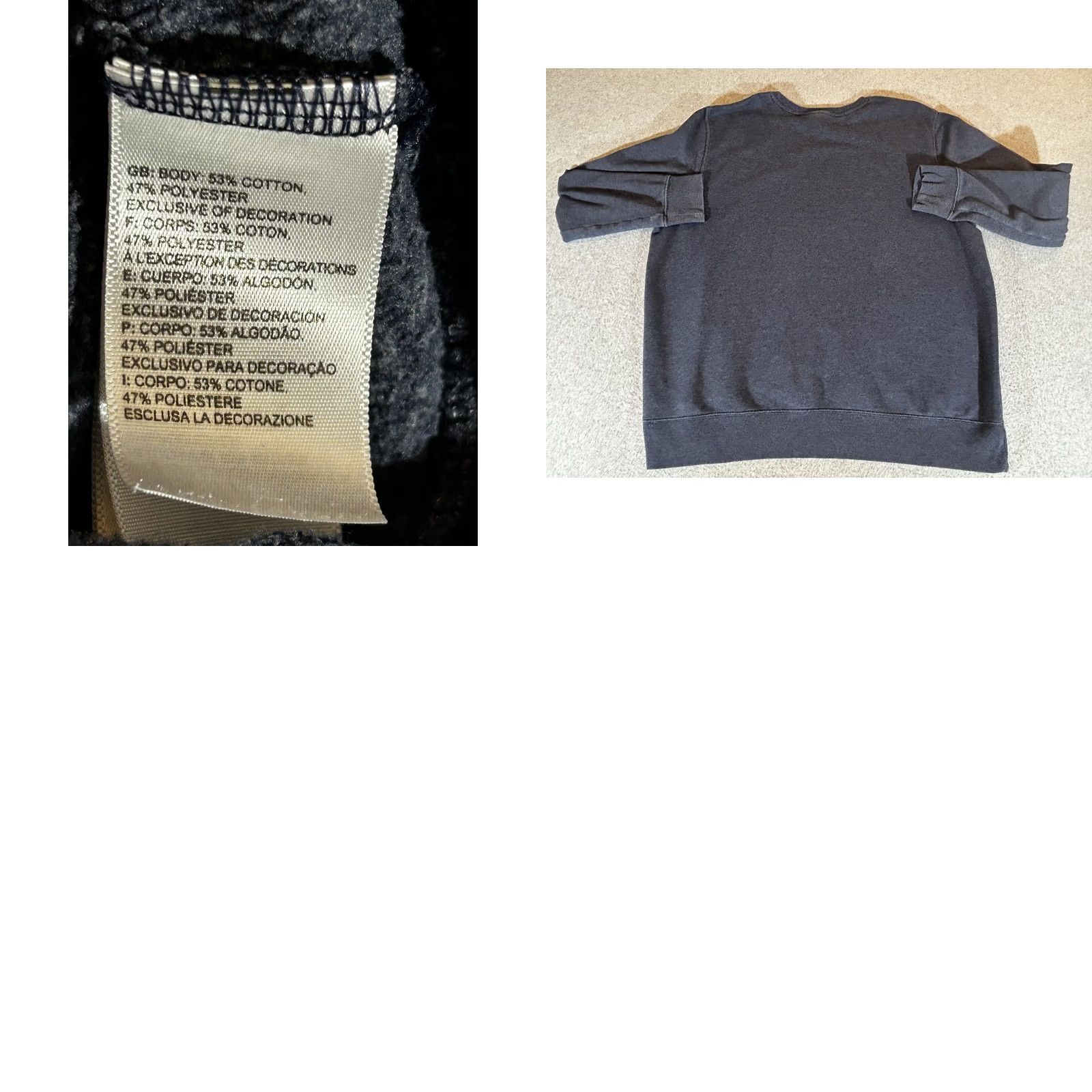 The North Face The North Face Sweatshirt Mens 2XL Blue Fleece Crewneck Pullover Outdoor TNF Size US XXL / EU 58 / 5 - 8 Thumbnail