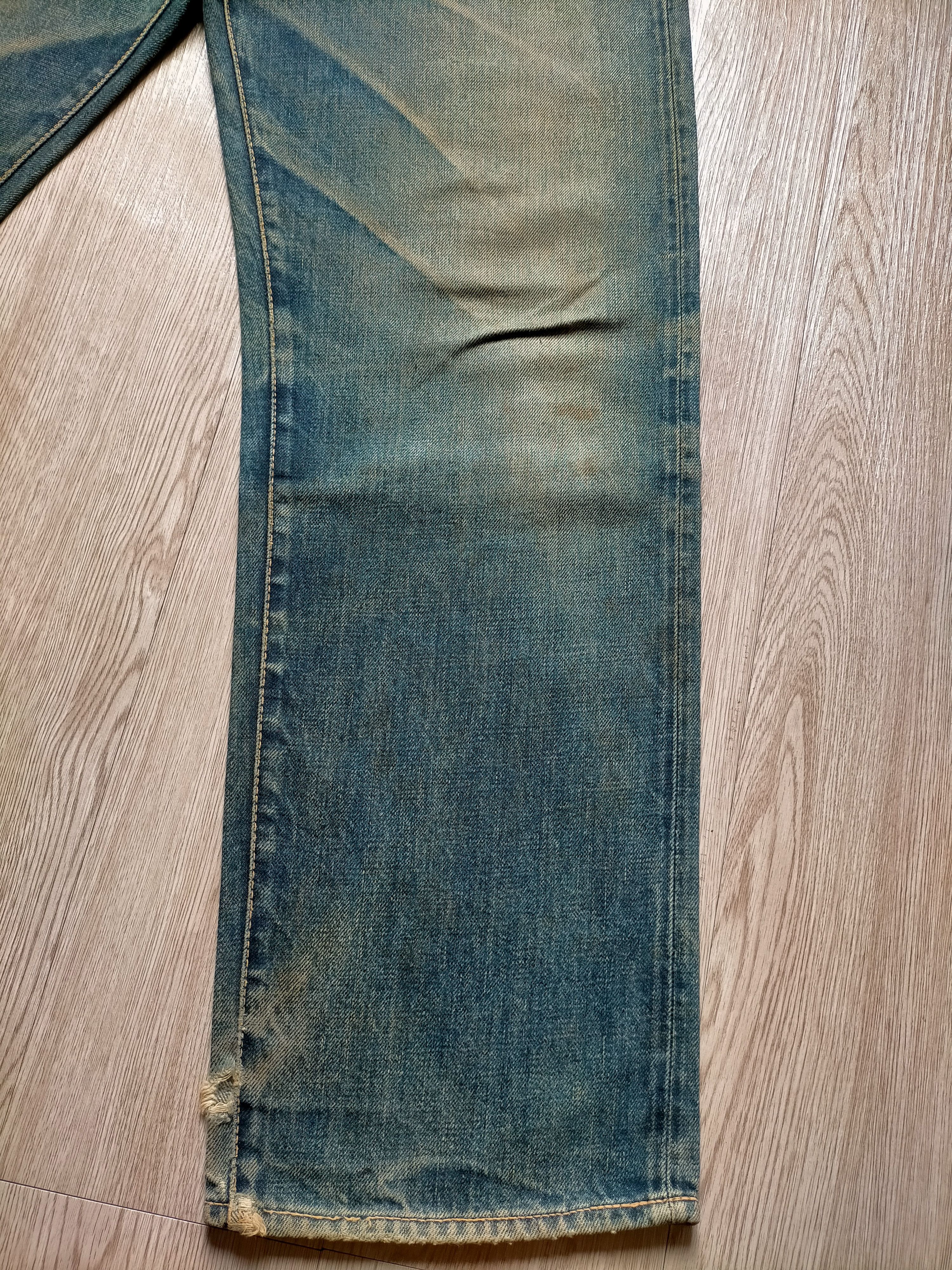 Evisu Vintage Evis Distressed selvedge Denim Size US 30 / EU 46 - 10 Thumbnail