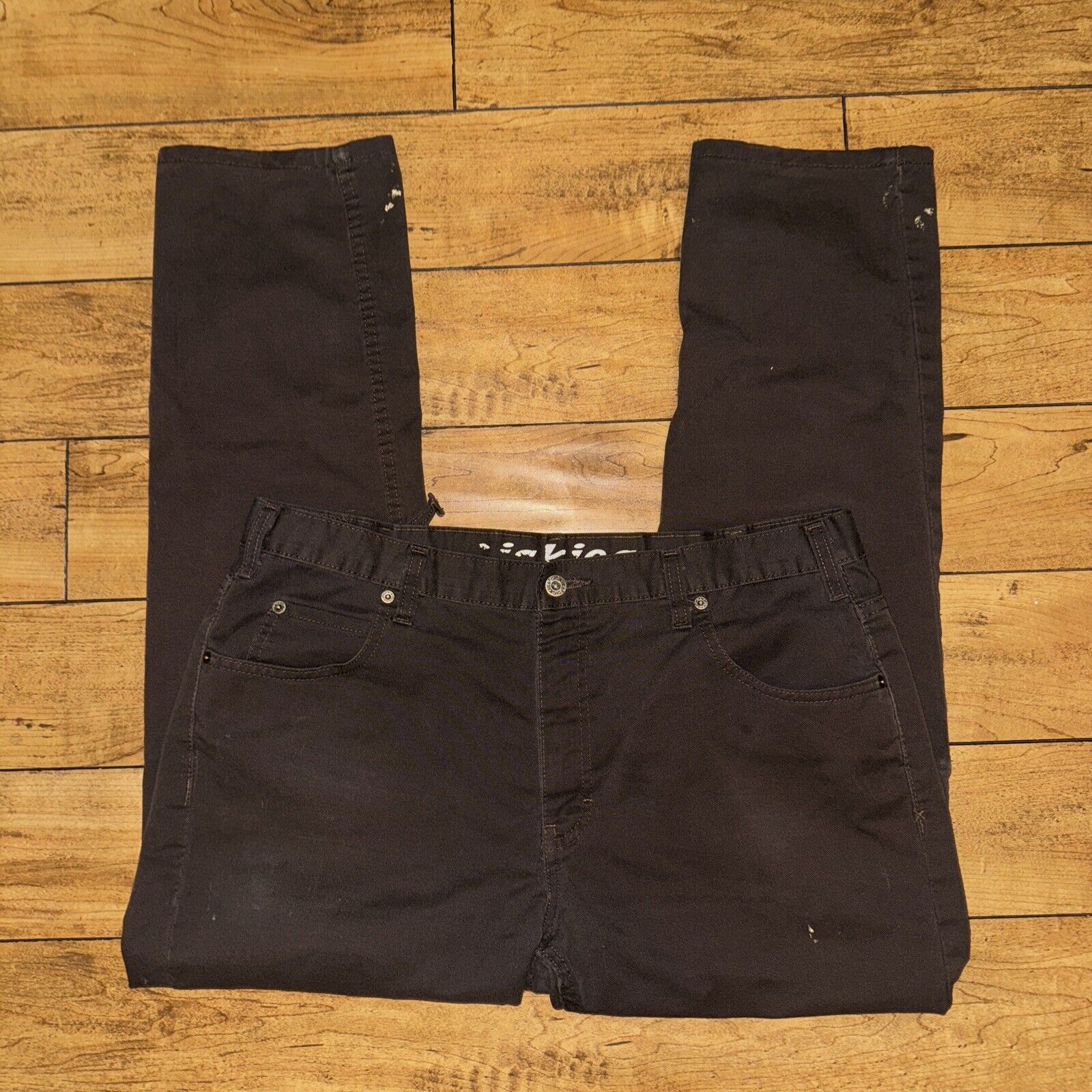 Dickies × Japanese Brand × Vintage Dickies Slim Chino Pants Brown 36x31 Measured Size US 36 / EU 52 - 4 Thumbnail