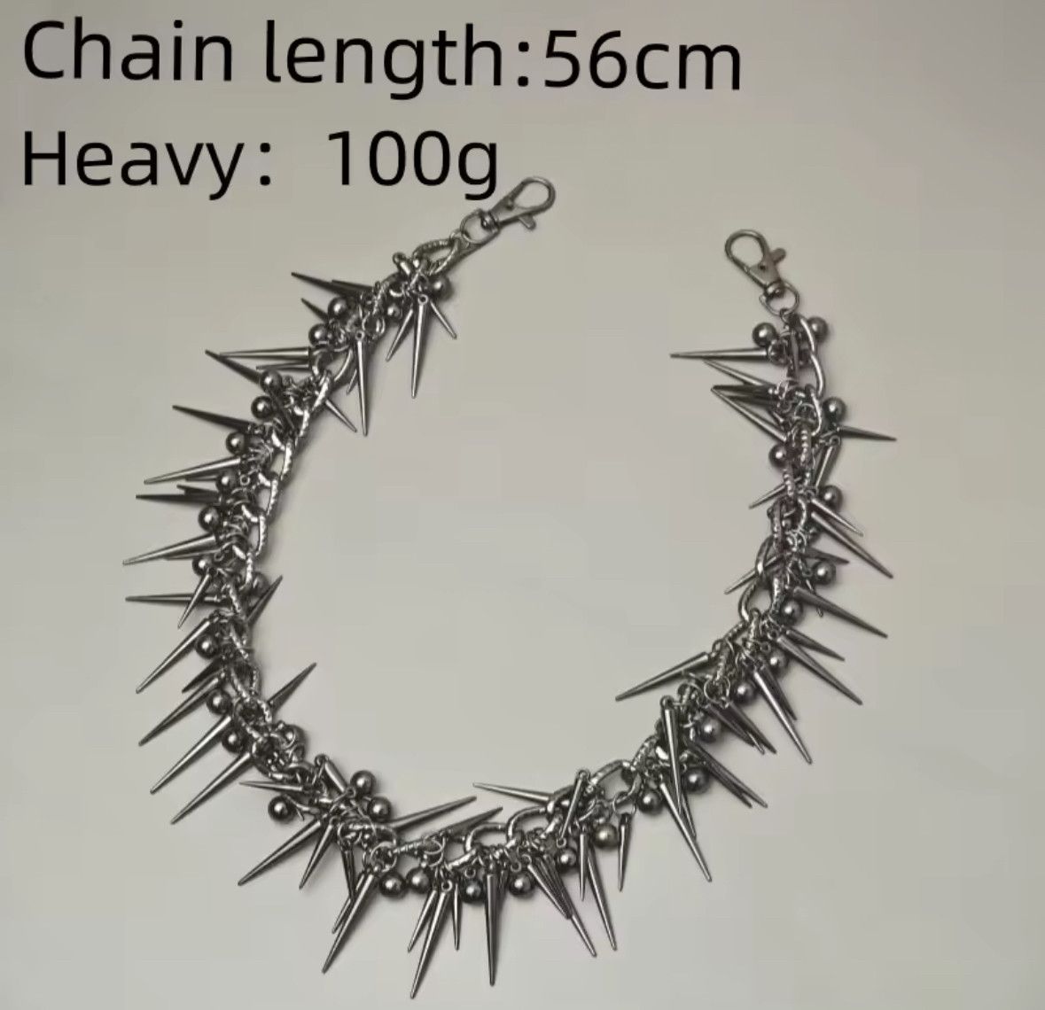 Other Motorcycle KeyChain Jean Biker Wallet Belt Chain Spike Charm Size ONE SIZE - 4 Thumbnail
