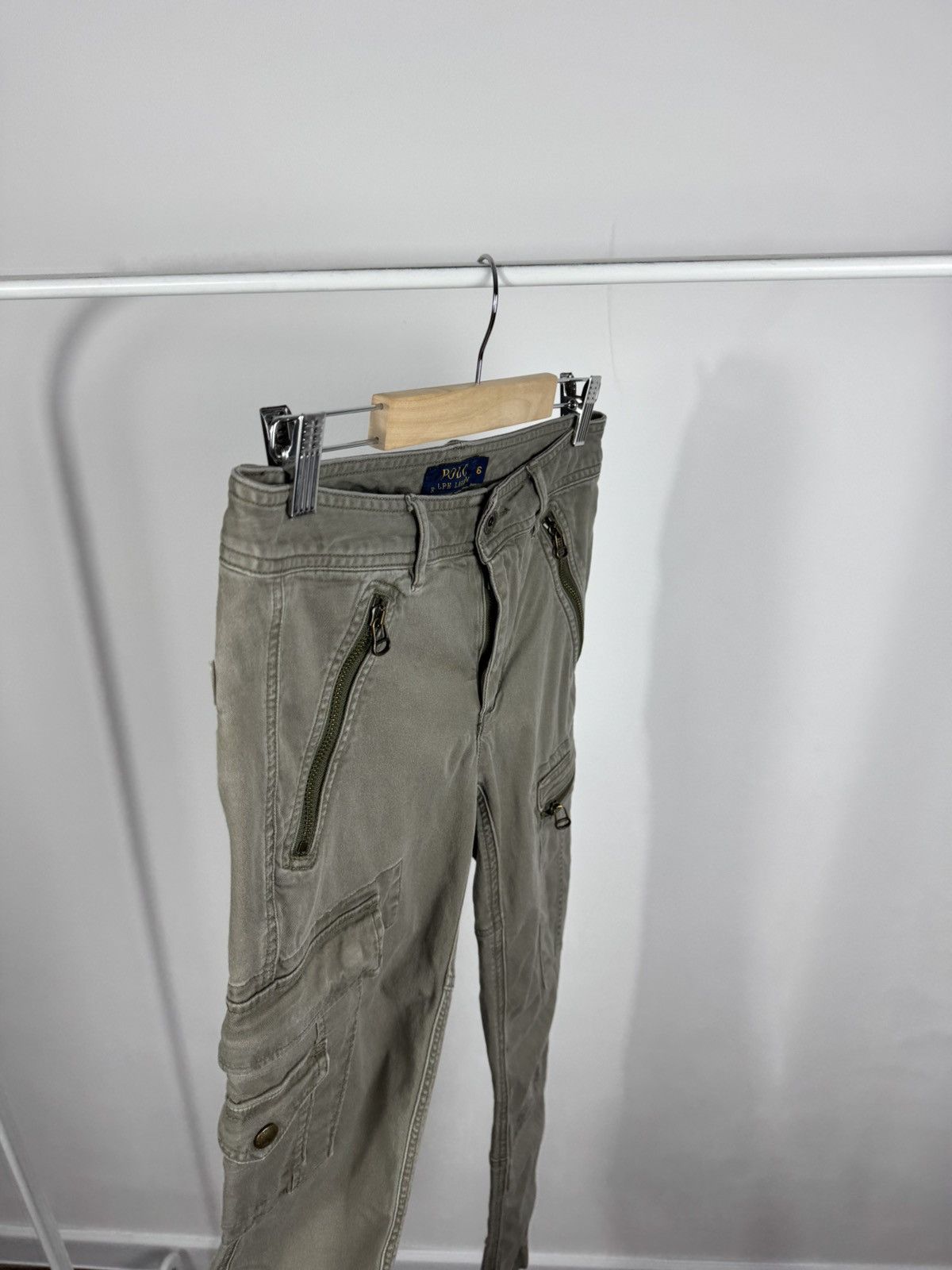 Polo Ralph Lauren Polo Ralph Lauren Skinny Cargo Pants Multi Pocket Women US 6 Size 28" / US 6 / IT 42 - 6 Thumbnail