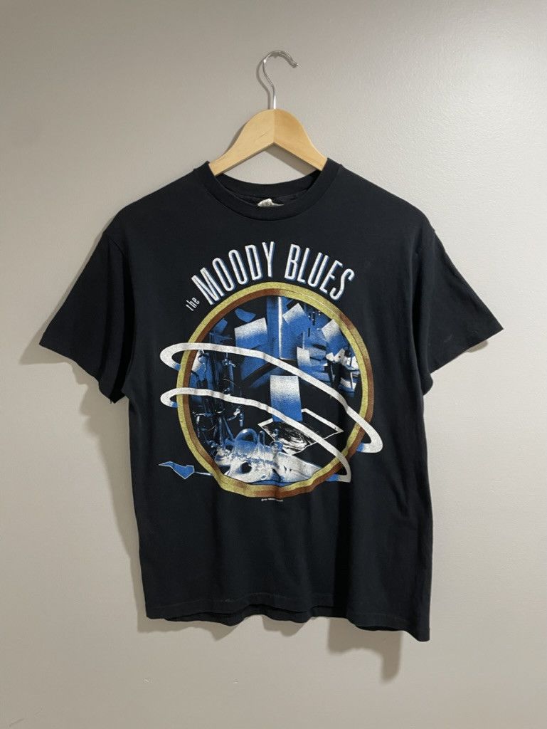 Vintage Vintage Moody Blues Live in Concert 1986 Band T-Shirt Size US M / EU 48-50 / 2 - 1 Thumbnail