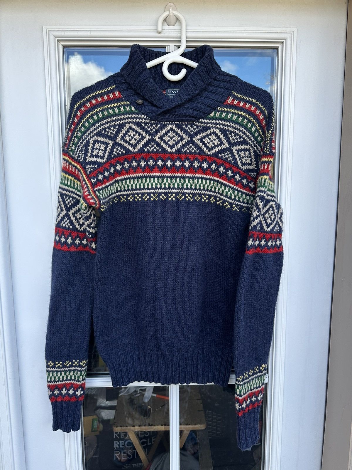 Japanese Brand × Polo Ralph Lauren × Ralph Lauren Gorgeous Rare Ralph Lauren Polo Cashmere Merino Knit Sweater Size US M / EU 48-50 / 2 - 1 Thumbnail