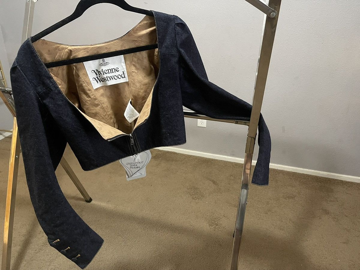 Vivienne Westwood Navy Spencer Jacket (bustier/corset) Size M / US 6-8 / IT 42-44 - 14 Thumbnail