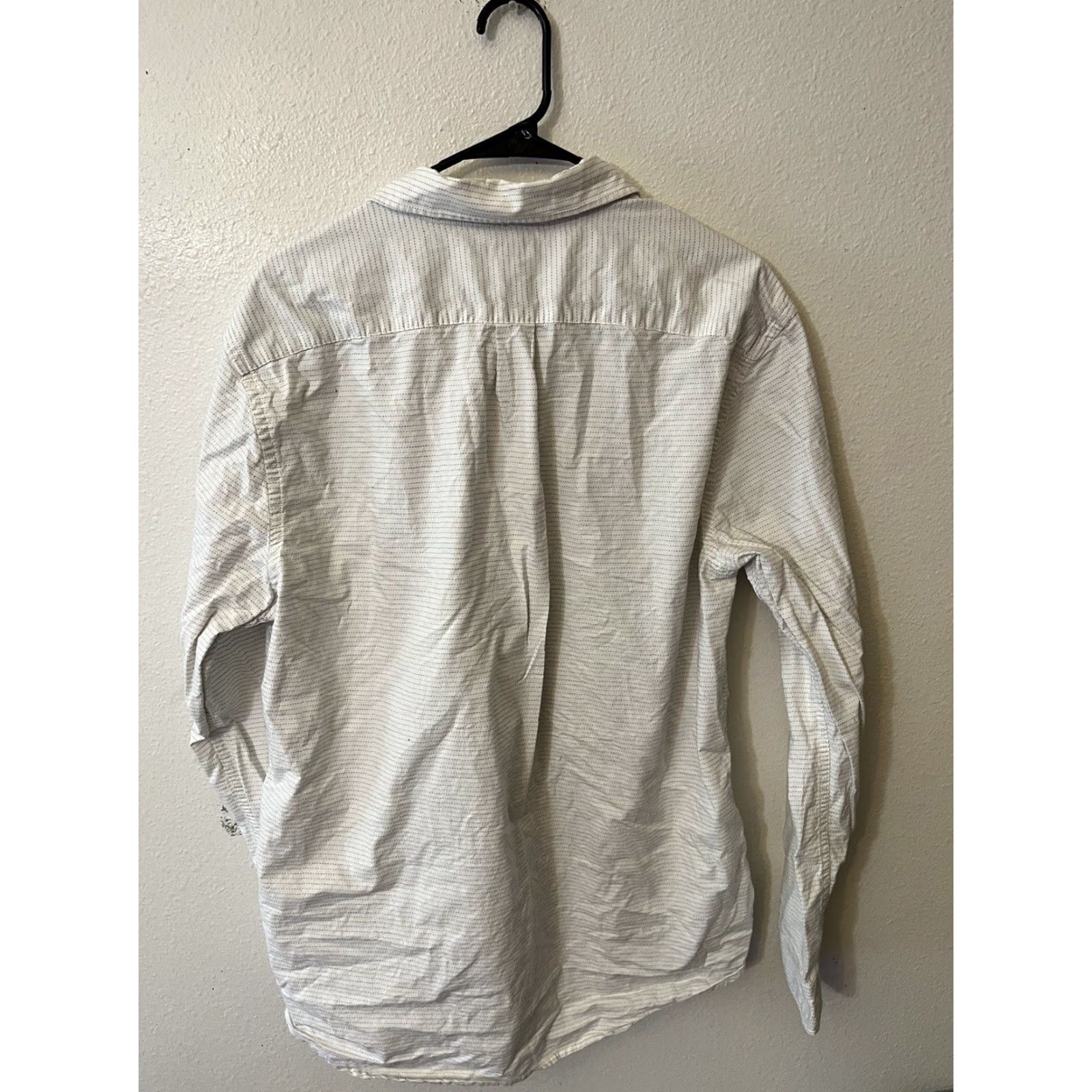 Gap Gap Button Up Shirt Mens XL White Striped Slim Fit Long Sleeve Size US XL / EU 56 / 4 - 2 Thumbnail