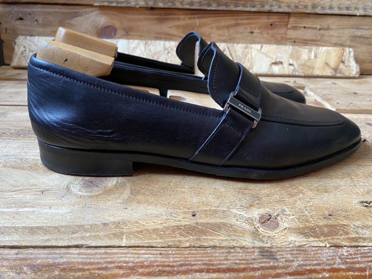Prada Prada black leather dress shoes sz 8 Size US 9 / EU 42 - 10 Thumbnail