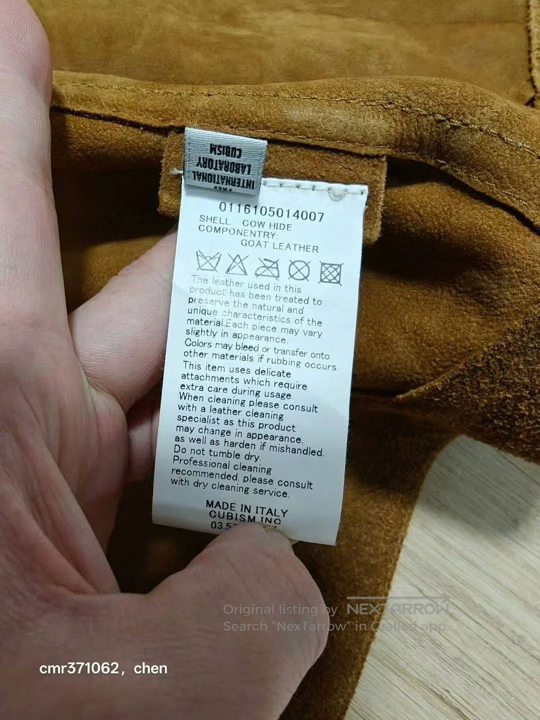 Visvim VISVIM 16SS 101 JKT Cow Suede. Size US M / EU 48-50 / 2 - 8 Thumbnail