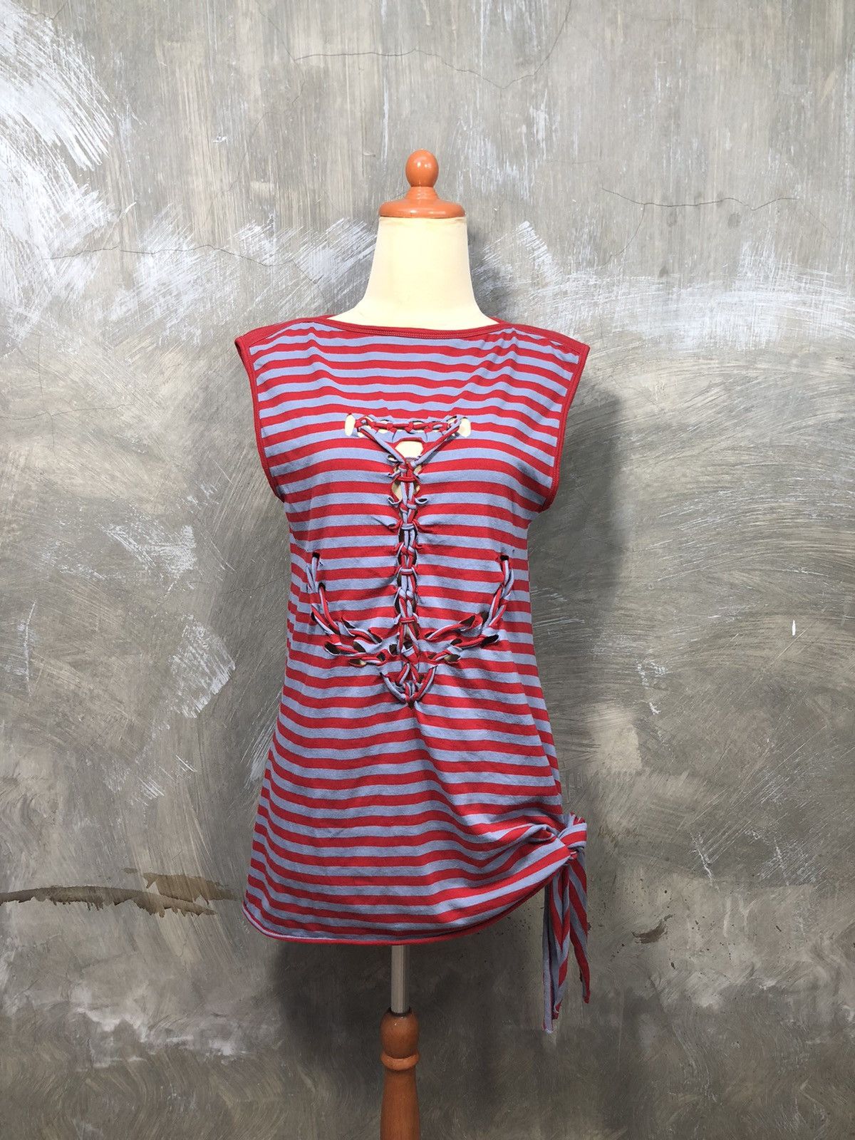 Jean Paul Gaultier Jean Paul Gaultier Target Stripe T-shirt Size M / US 6-8 / IT 42-44 - 2 Thumbnail