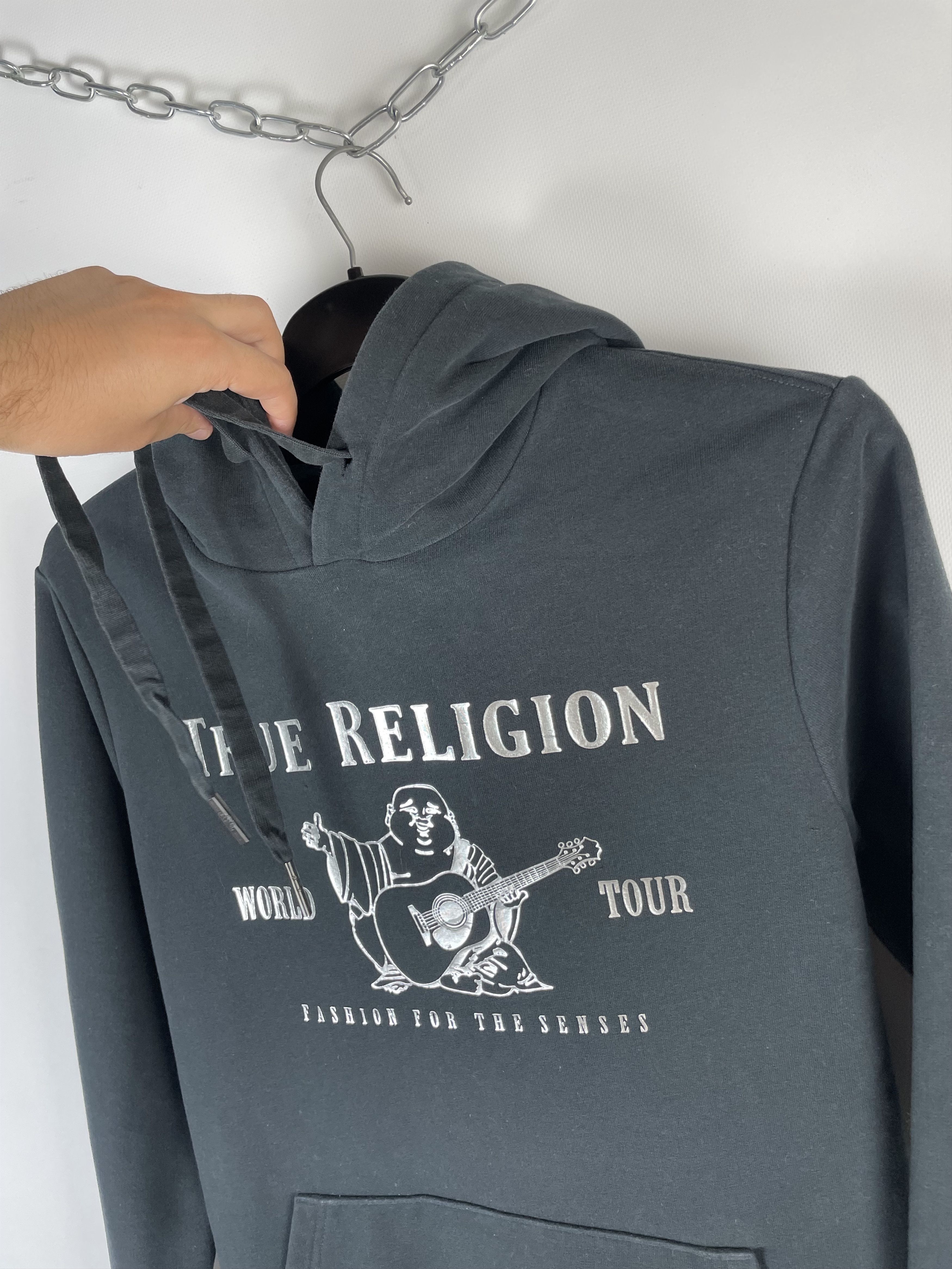 Other Vintage opium True Religion Hoodie big logo y2k Size US M / EU 48-50 / 2 - 5 Thumbnail