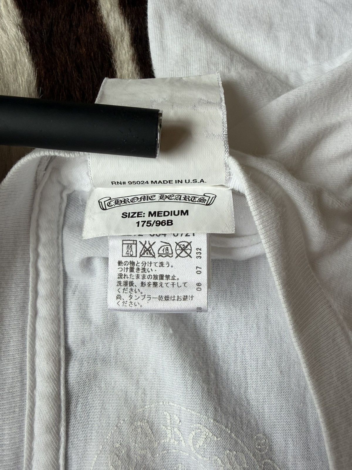 Chrome Hearts Chrome Hearts Foti monogram horseshoe T-shirt tee Size US M / EU 48-50 / 2 - 8 Thumbnail