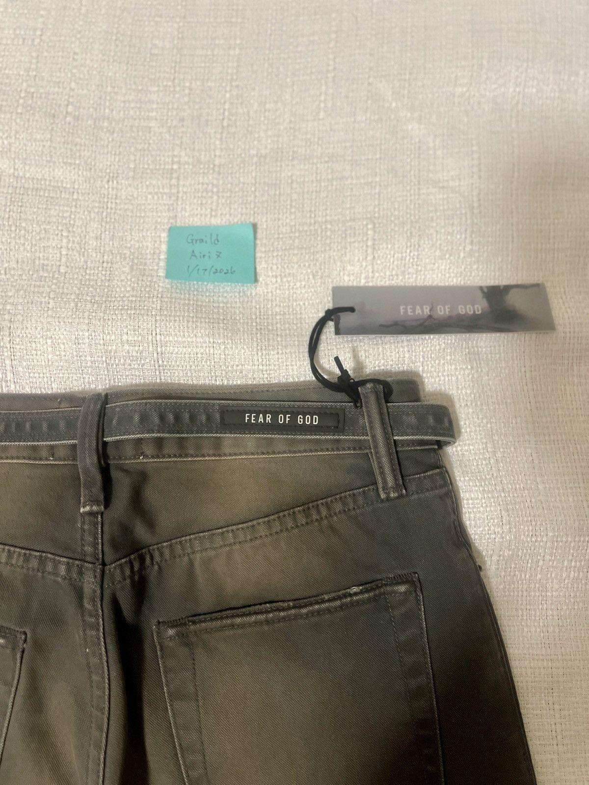 Fear of God Fear of God Six Collection Slim Fit Denim Jeans Size US 28 / EU 44 - 6 Thumbnail