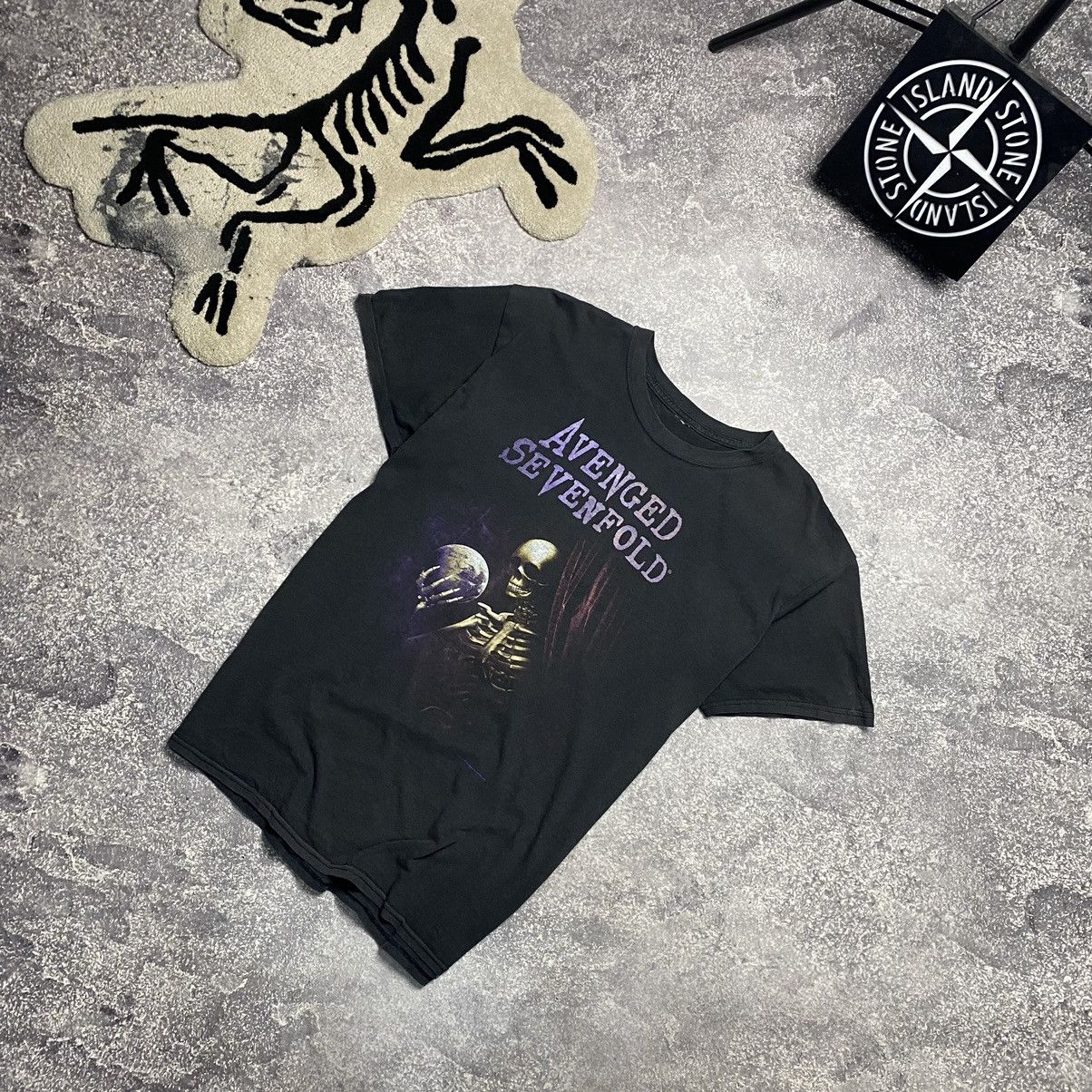 Band Tees × Vintage Vintage Avenged Sevenfold The Stage World Tour tee Size US M / EU 48-50 / 2 - 1 Thumbnail