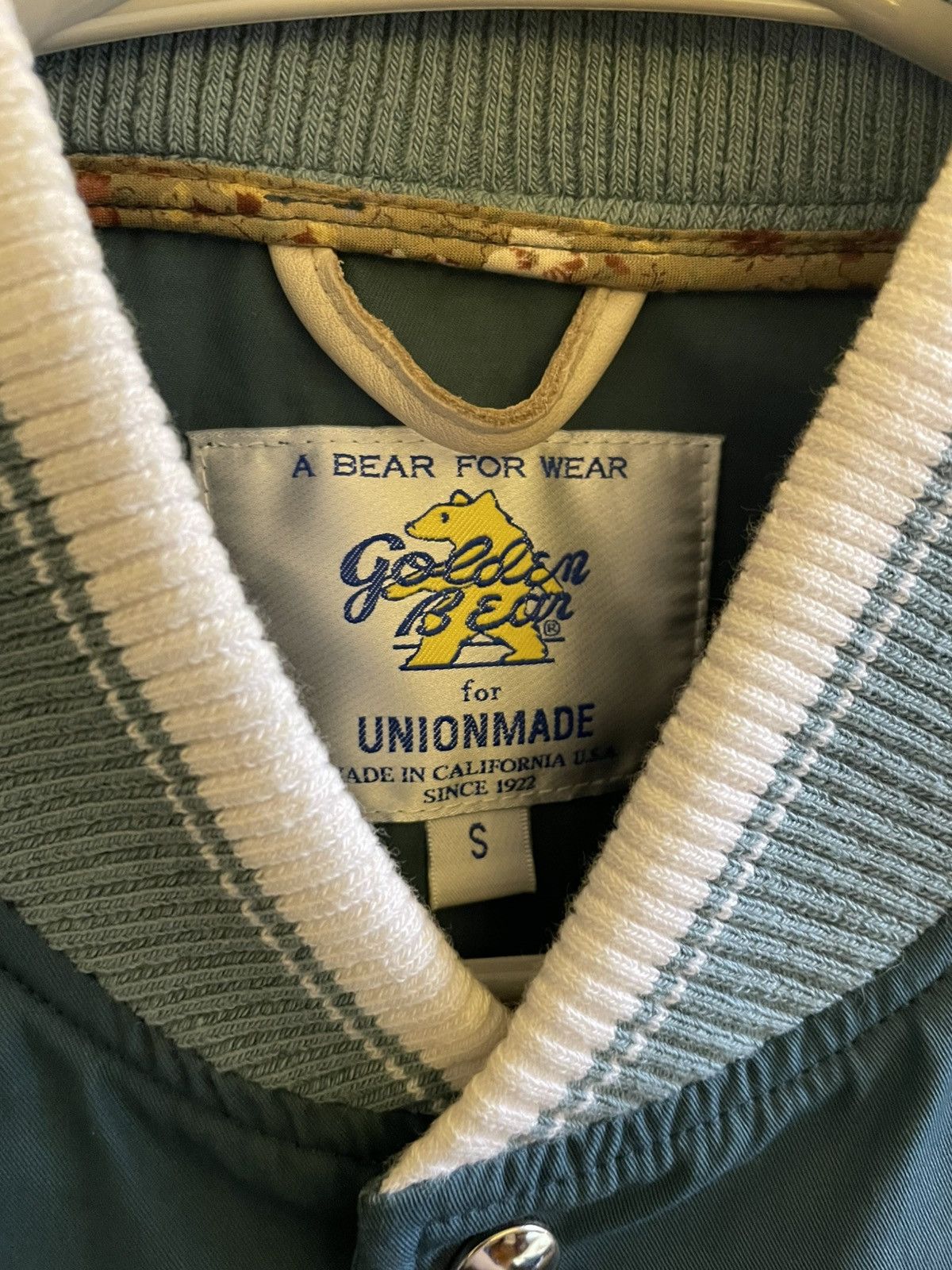 Golden Bear Golden Bear x Unionmade light varsity jacket in Small Size US S / EU 44-46 / 1 - 3 Thumbnail