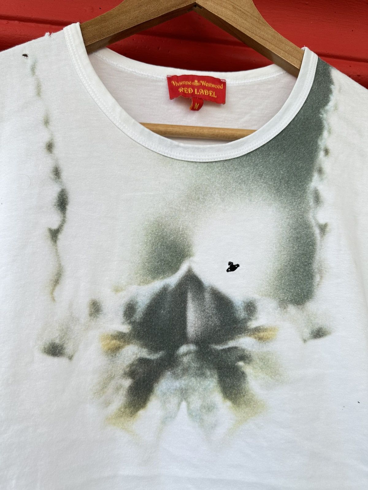 Vivienne Westwood Distressed Vivienne Westwood Red Label Skull Tee Size M / US 6-8 / IT 42-44 - 2 Thumbnail
