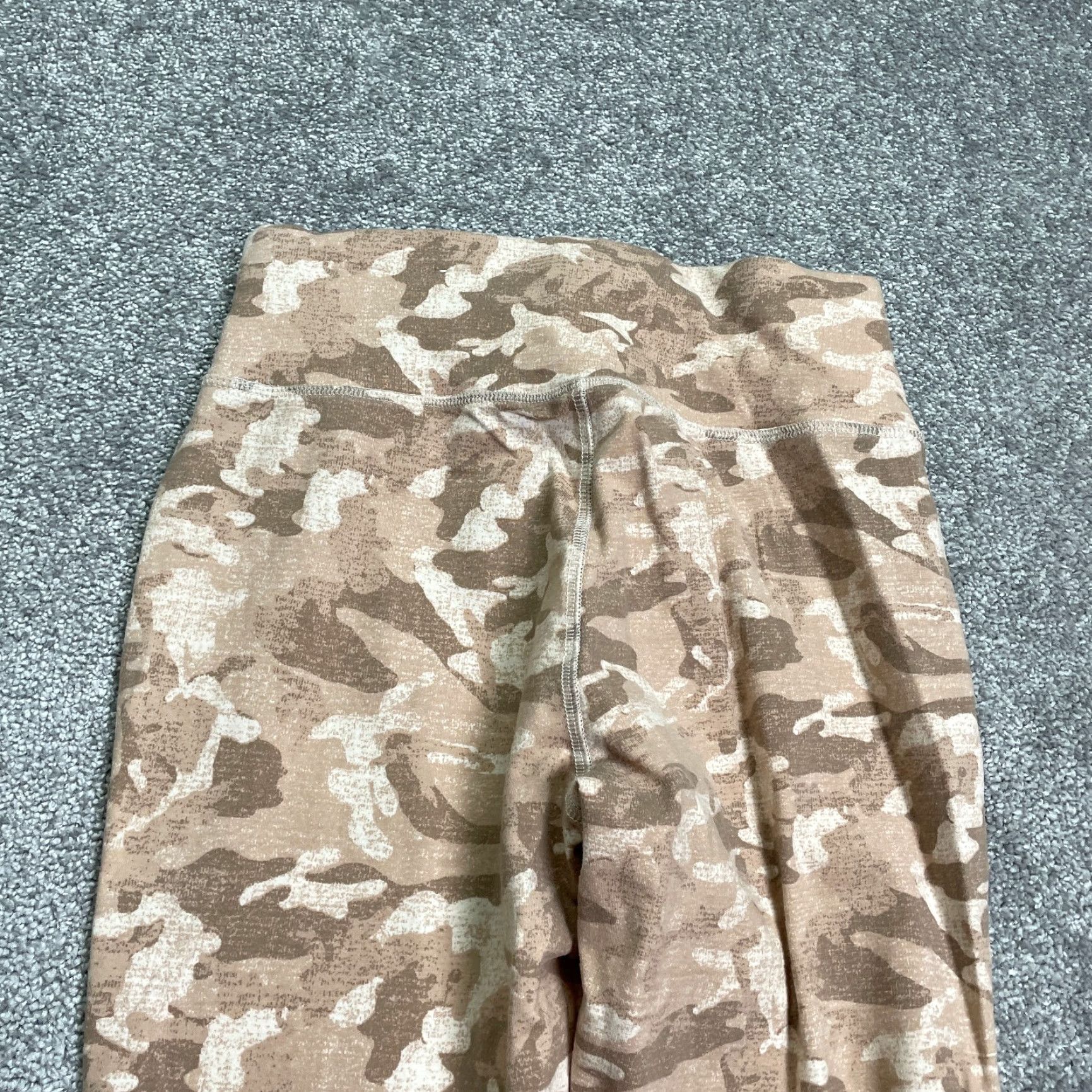 Vintage Wonderly Studio Compression Leggings Womens Medium Brown Camouflage Active 26x25 Size 32" / US 10 / IT 46 - 3 Thumbnail
