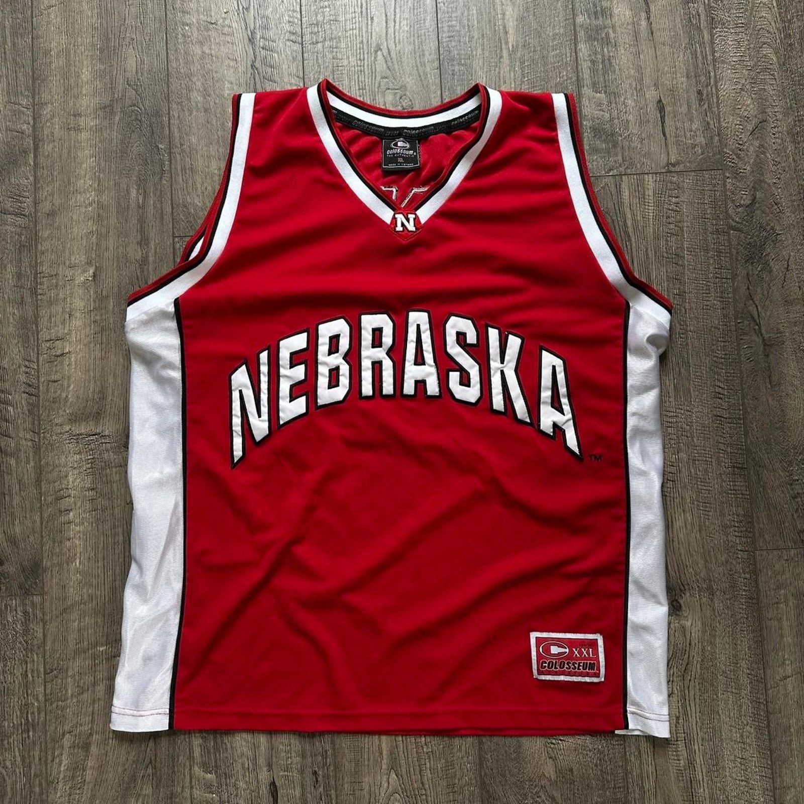 NCAA × Vintage Vintage Y2K Nebraska Huskers NCAA College Basketball Jersey Size US XXL / EU 58 / 5 - 1 Thumbnail