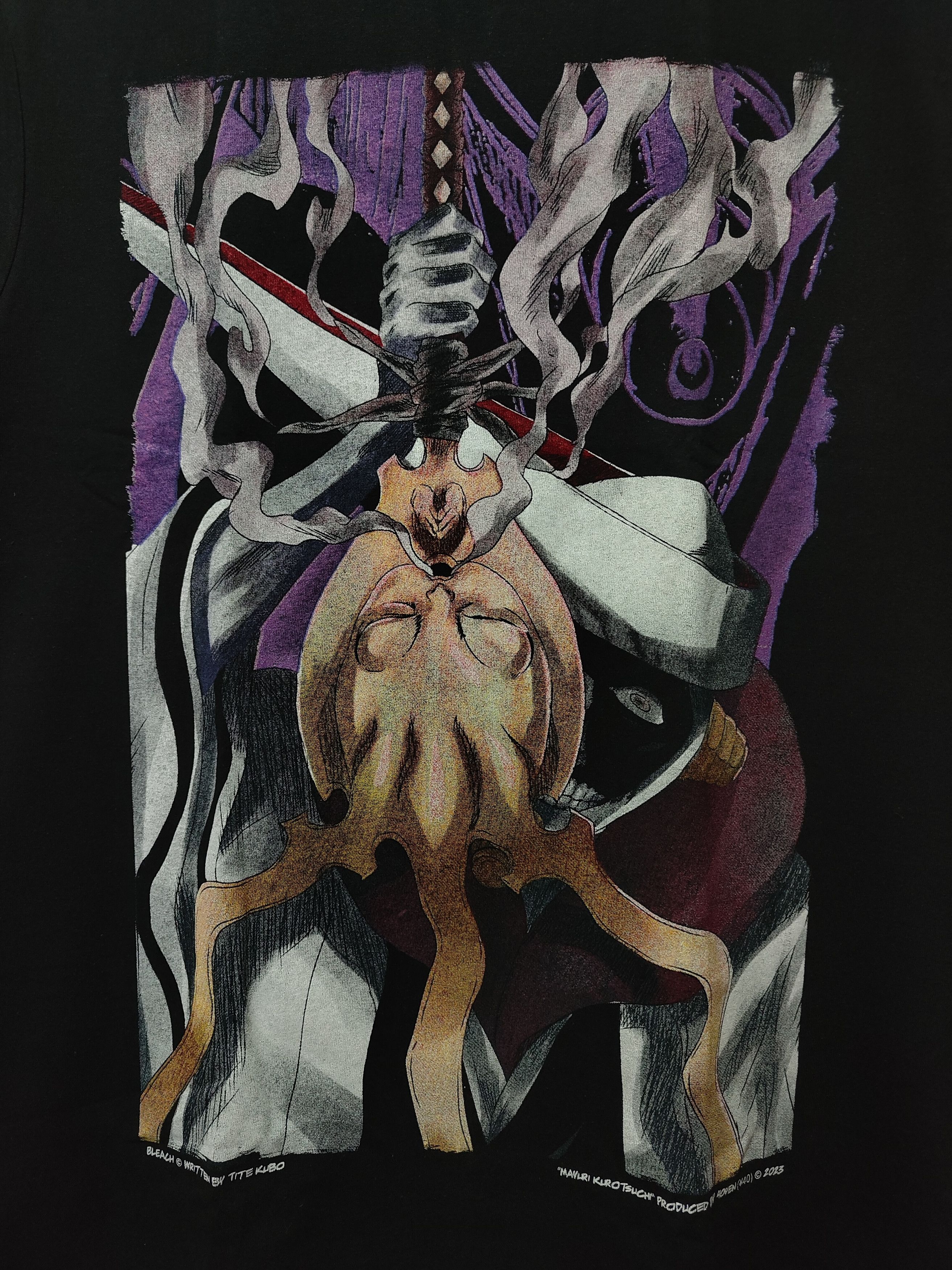 Anime Bleach Captain Mayuri Kurotsuchi T-shirt Size US XL / EU 56 / 4 - 2 Thumbnail