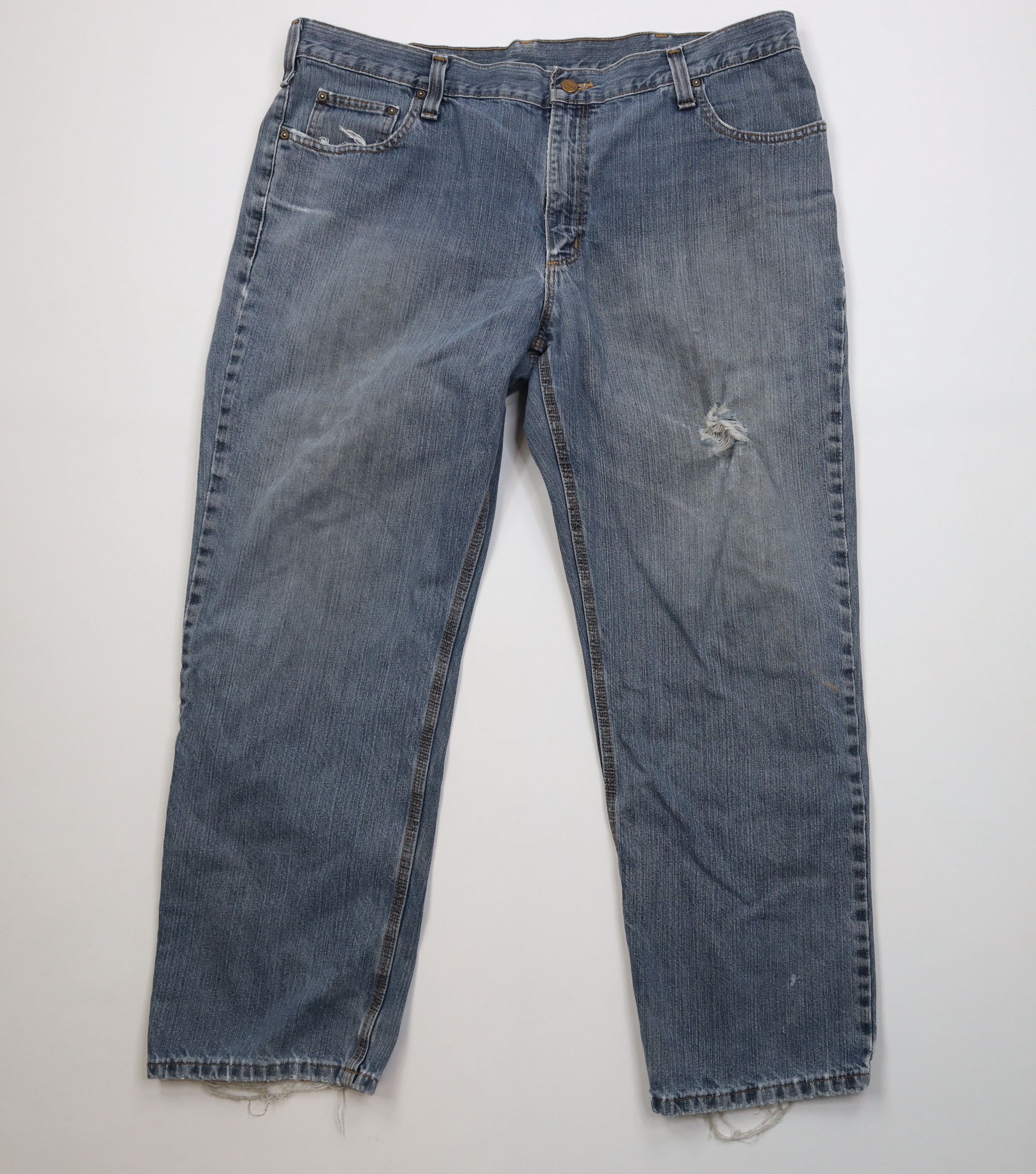Carhartt Vintage Y2K Carhartt Relaxed Fit Wide Leg Denim Jeans Blue Size US 40 / EU 56 - 1 Thumbnail