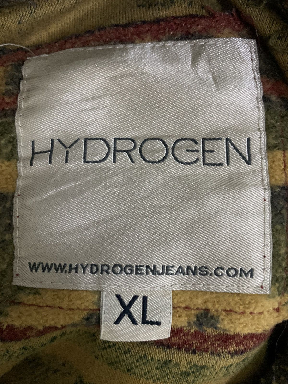 HYDROGEN × Japanese Brand 💥Final Drop💥Vintage Hydrogen Navajo Sweater Hoodie Size US XL / EU 56 / 4 - 6 Thumbnail