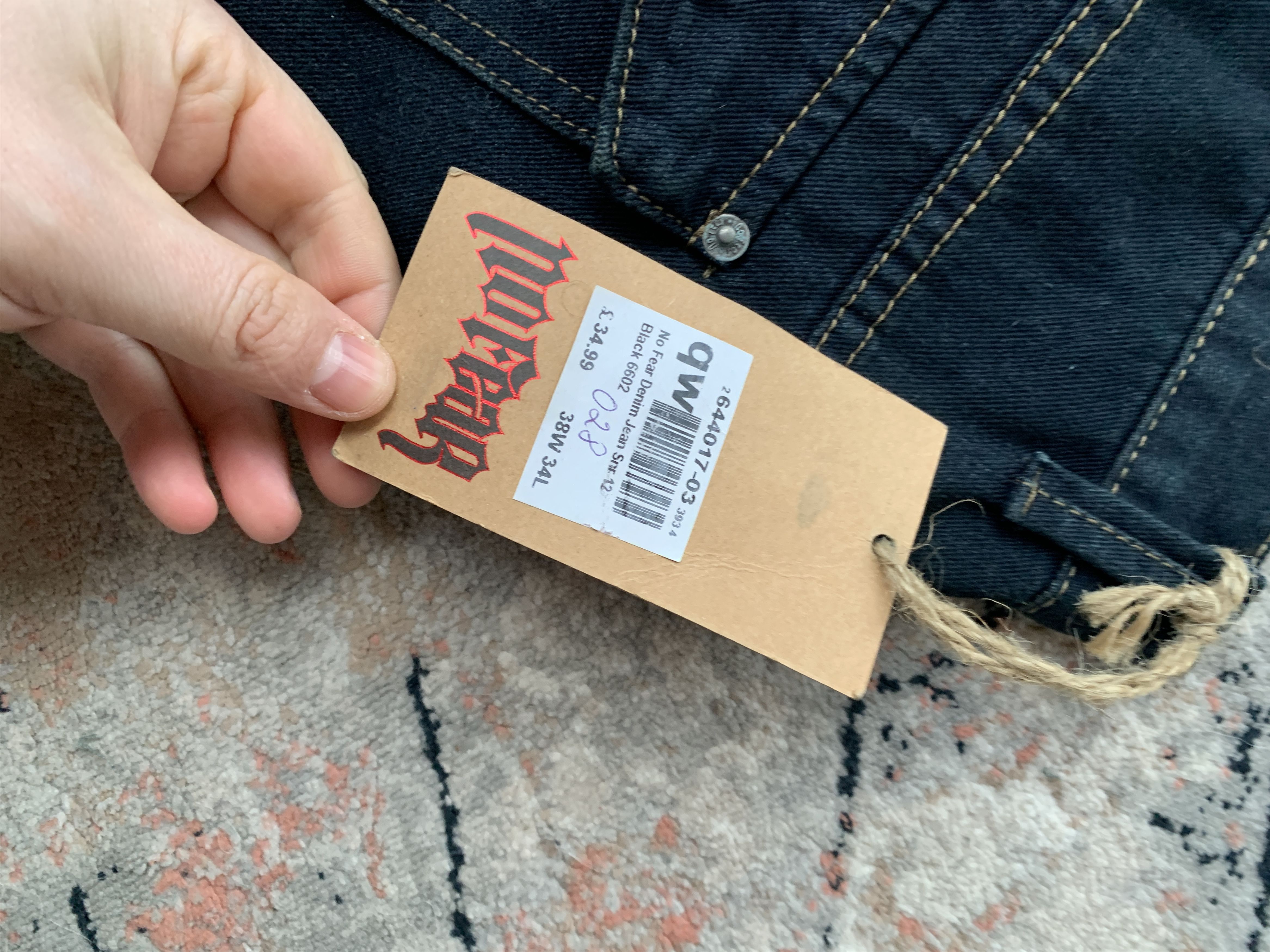 No Fear × Vintage Vintage No Fear Denim Pants Size US 38 / EU 54 - 11 Thumbnail