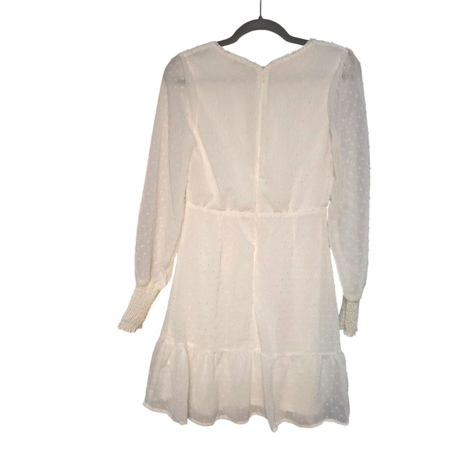 & Other Stories Andree 93763-SP Women’s White Dress Bridal Graduation Small Size S / US 4 / IT 40 - 7 Thumbnail