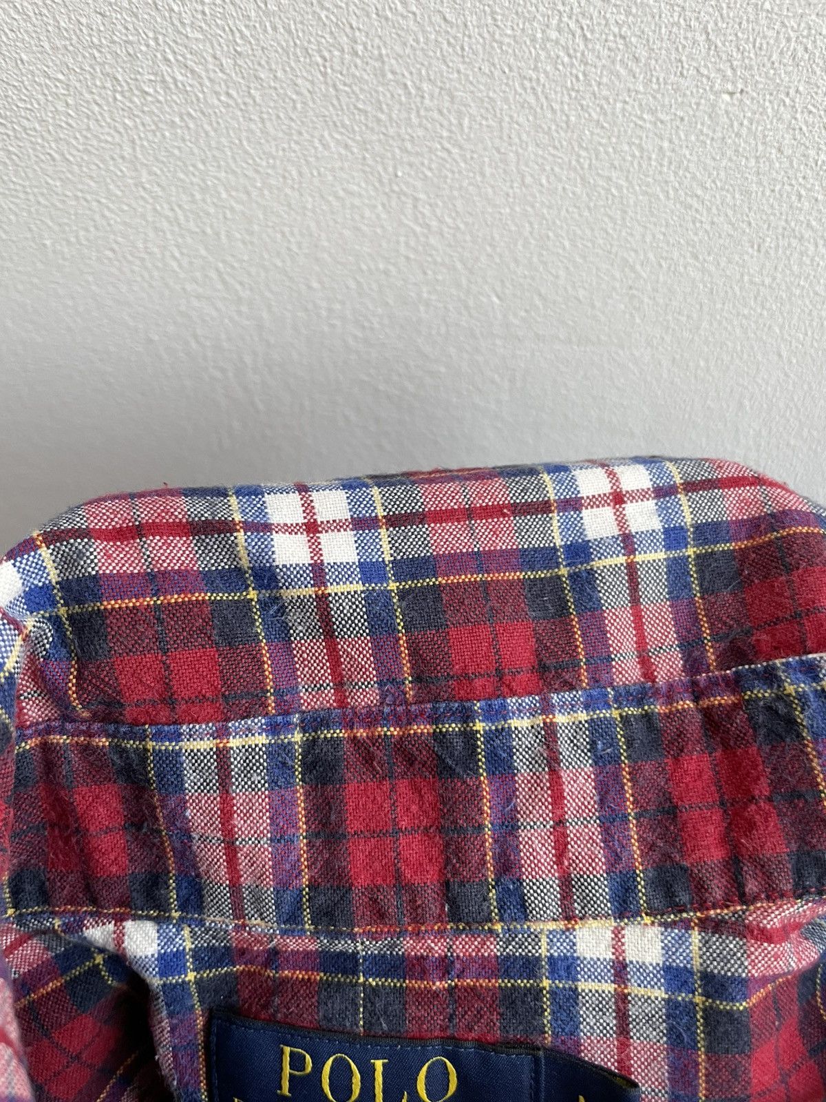 Polo Ralph Lauren Polo Ralph Lauren Button Up Shirt Check Plaid Flannel Size US M / EU 48-50 / 2 - 16 Thumbnail