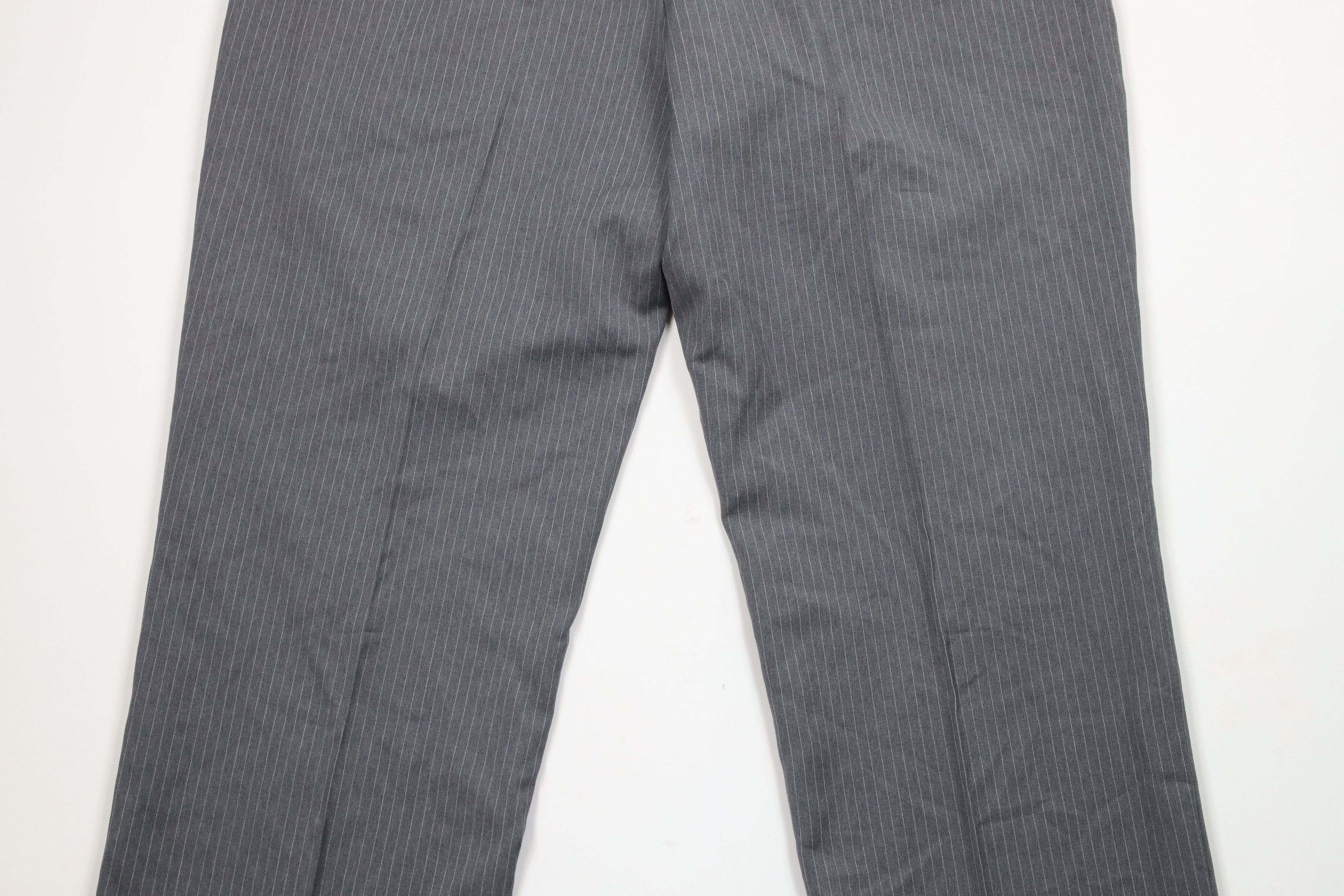 Tommy Hilfiger × Vintage Vintage 90s Tommy Hilfiger Pinstriped Wide Leg Chino Pants Size US 34 / EU 50 - 9 Thumbnail