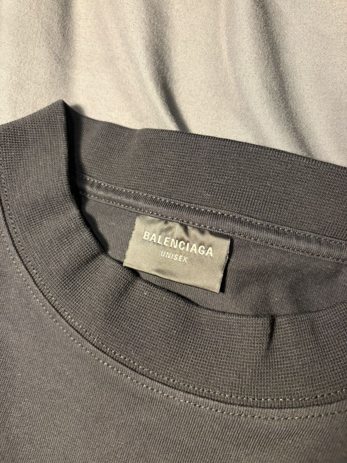 Balenciaga Black On Black Miami Mock Neck Longsleeve Size US XL / EU 56 / 4 - 3 Thumbnail