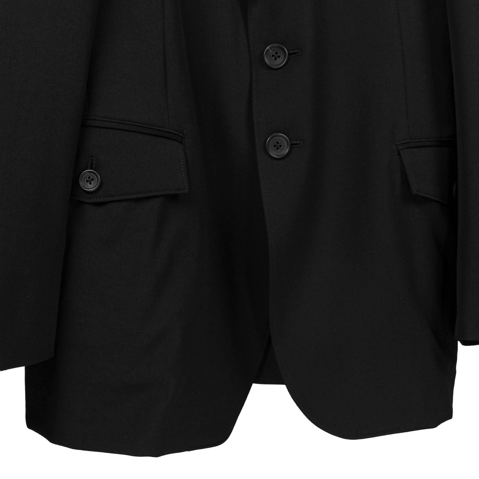 Yohji Yamamoto Yohji Yamamoto Pour Homme - Double Left Peaked Jacket Size US L / EU 52-54 / 3 - 5 Thumbnail