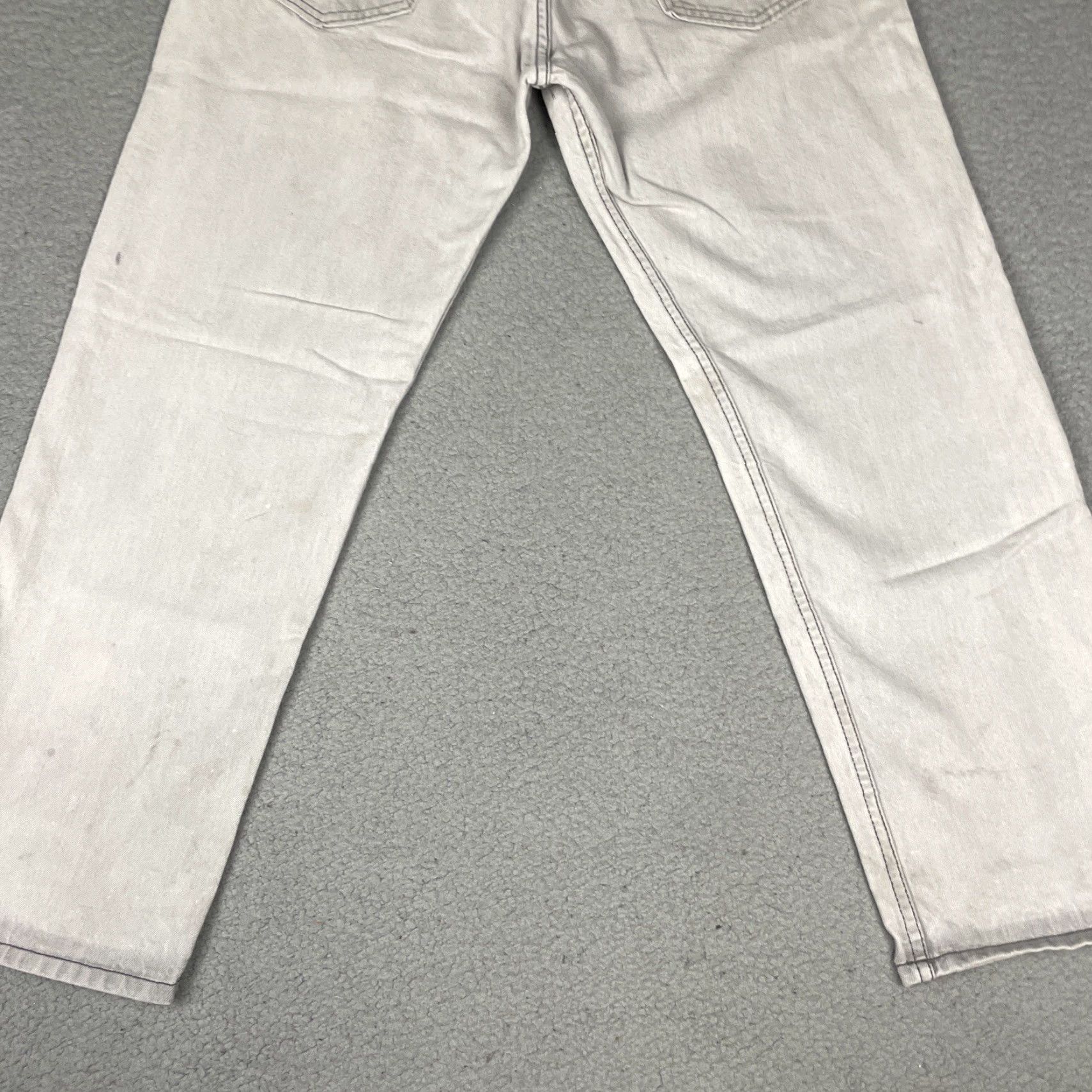 Levi's VINTAGE Levi's 501 Jeans 38x30 Gray Made In USA Distressed Washed Button 38 Mens Jeans Regular 5-Pocket USA 90s? Size US 38 / EU 54 - 5 Thumbnail