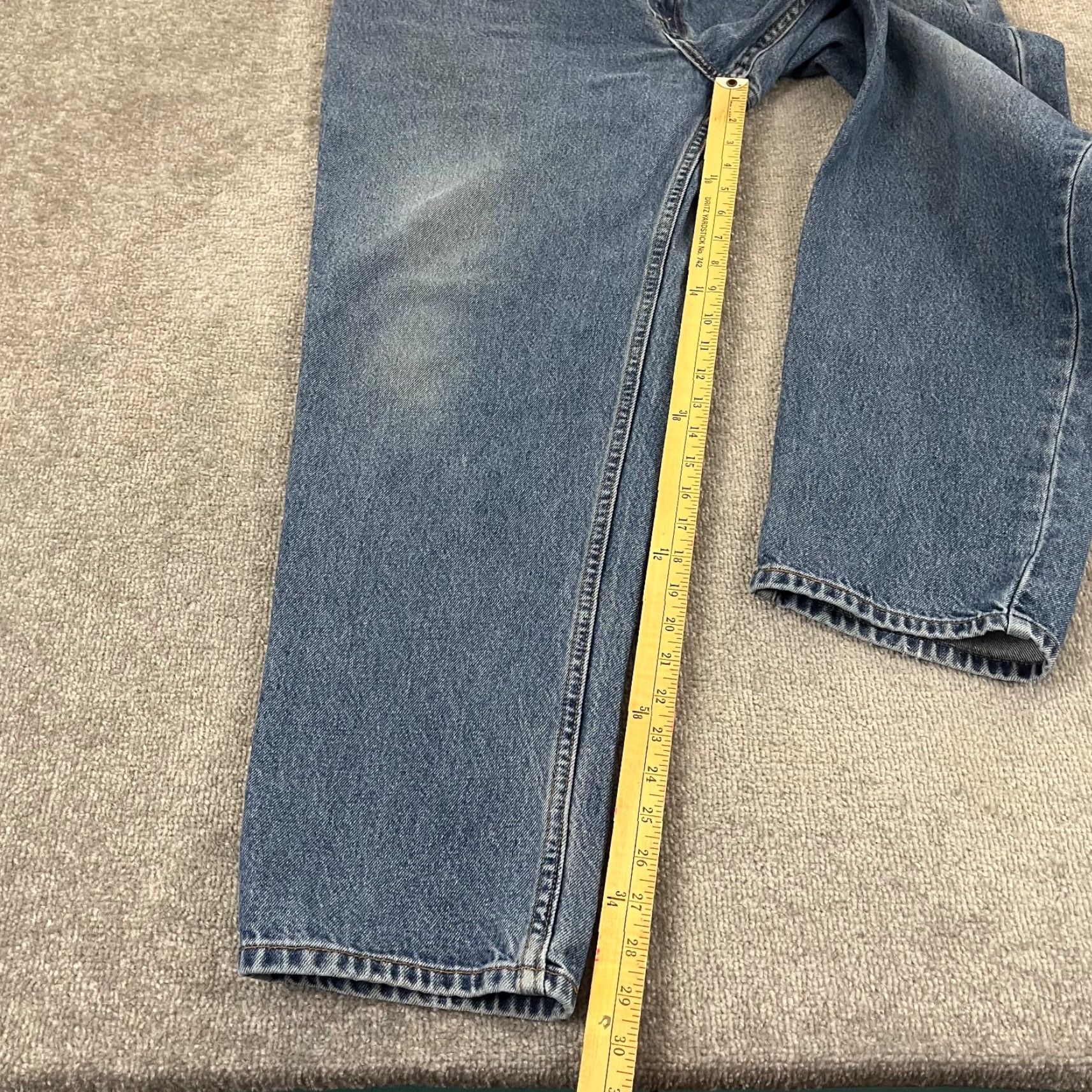 Levi's Levi's 545 Jeans Mens 40x30 Loose Fit Straight Blue Denim Pants Brown Tab Size US 40 / EU 56 - 7 Thumbnail