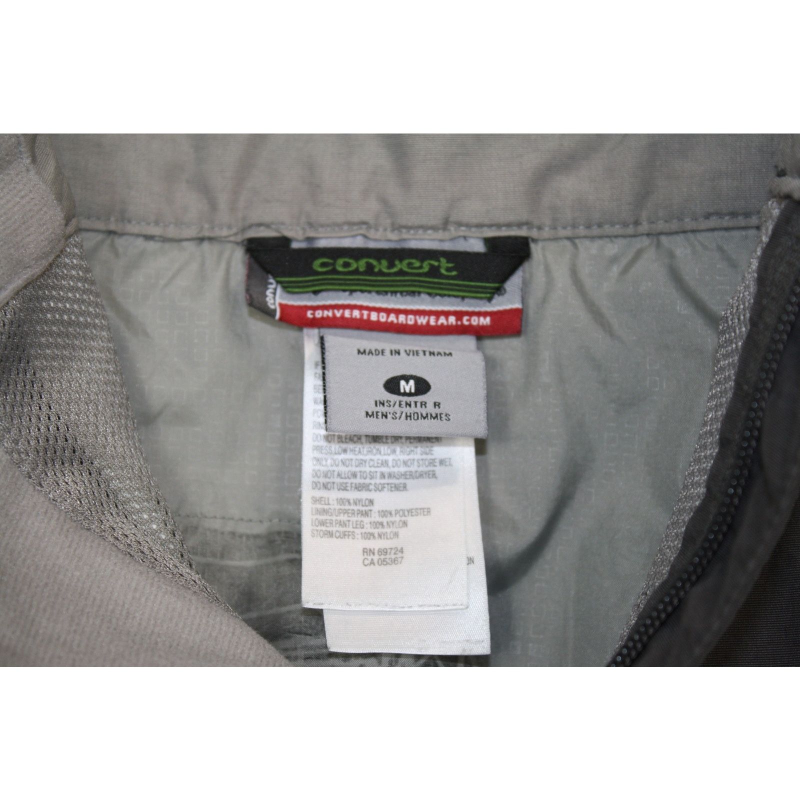 Columbia Columbia Convert Snowboard Pants Mens M Gray Waterproof Ski Size US 34 / EU 50 - 3 Thumbnail