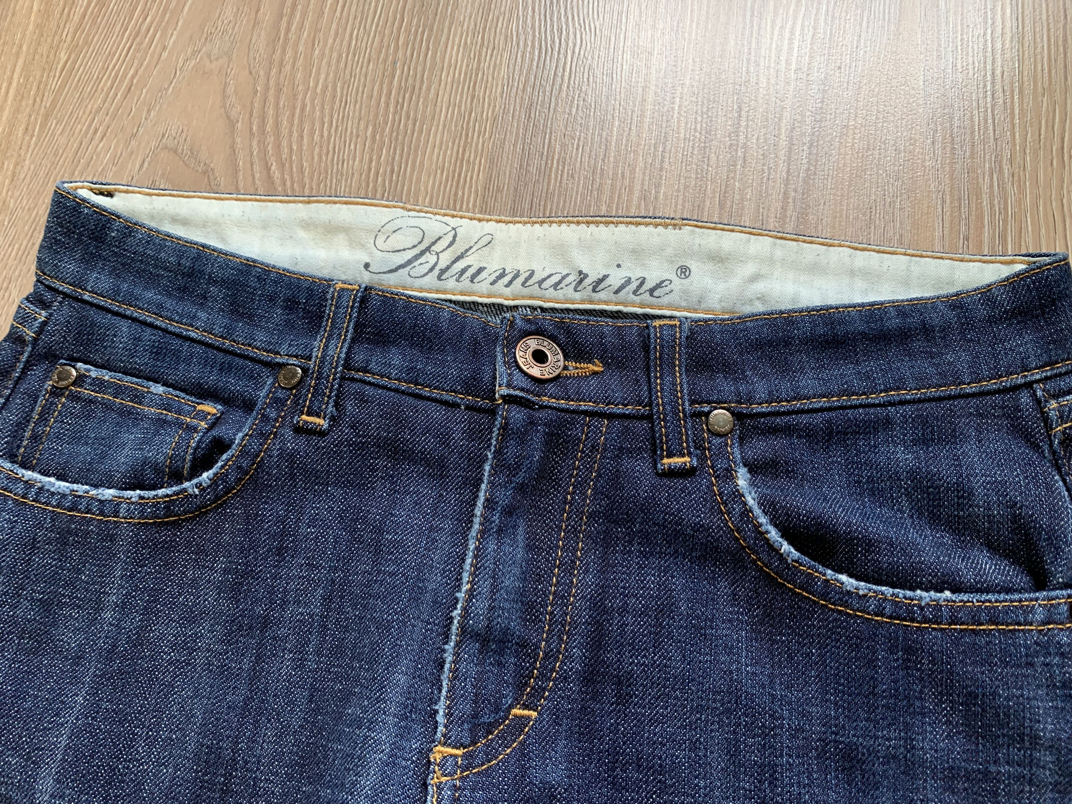 Blumarine Blumarine Blue Denim Flared Jeans Size 32" / US 10 / IT 46 - 5 Thumbnail