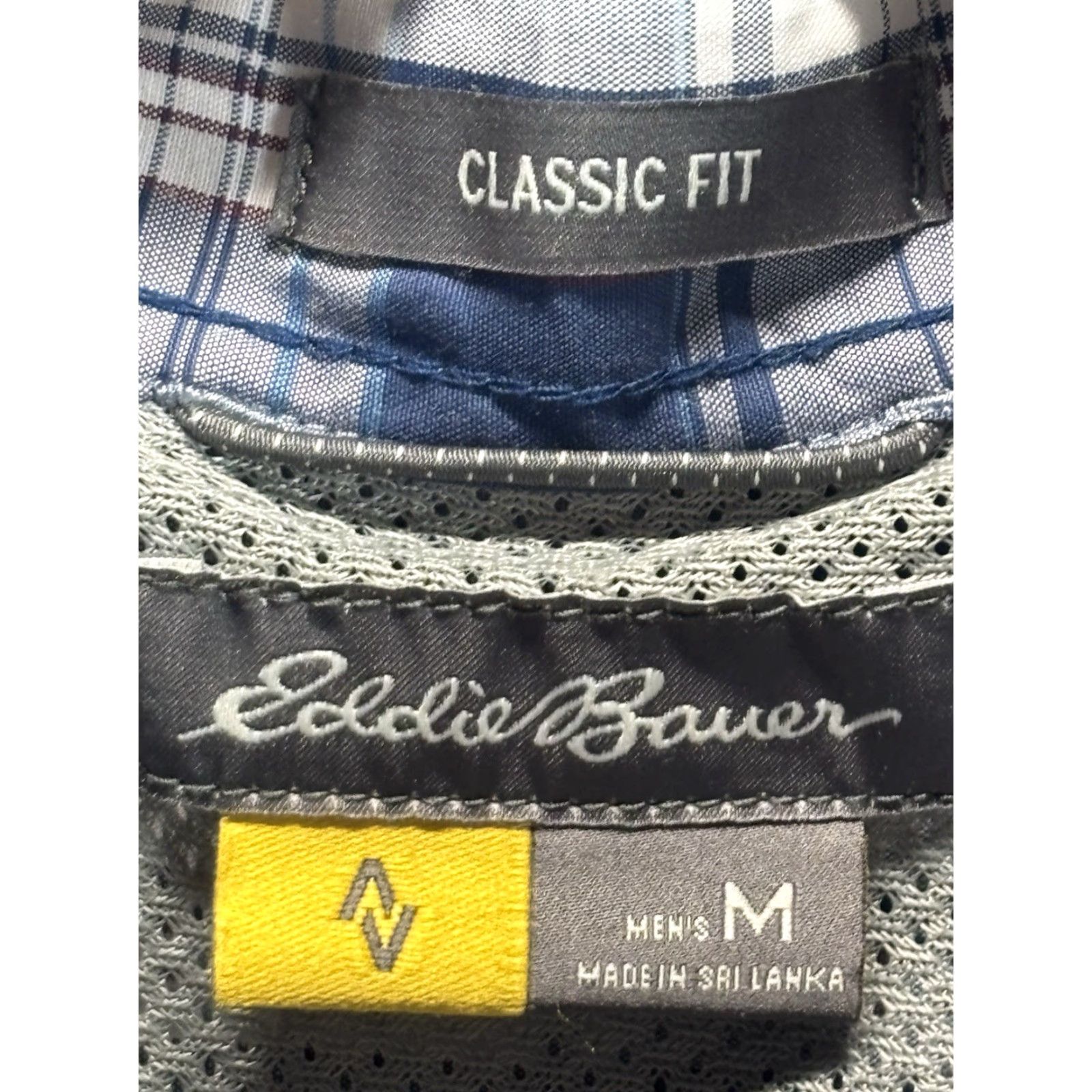 Eddie Bauer Eddie Bauer Travex Men’s Plaid Button-Down Shirt Large Multicolor Outdoors Hiking Casual Size US M / EU 48-50 / 2 - 5 Thumbnail
