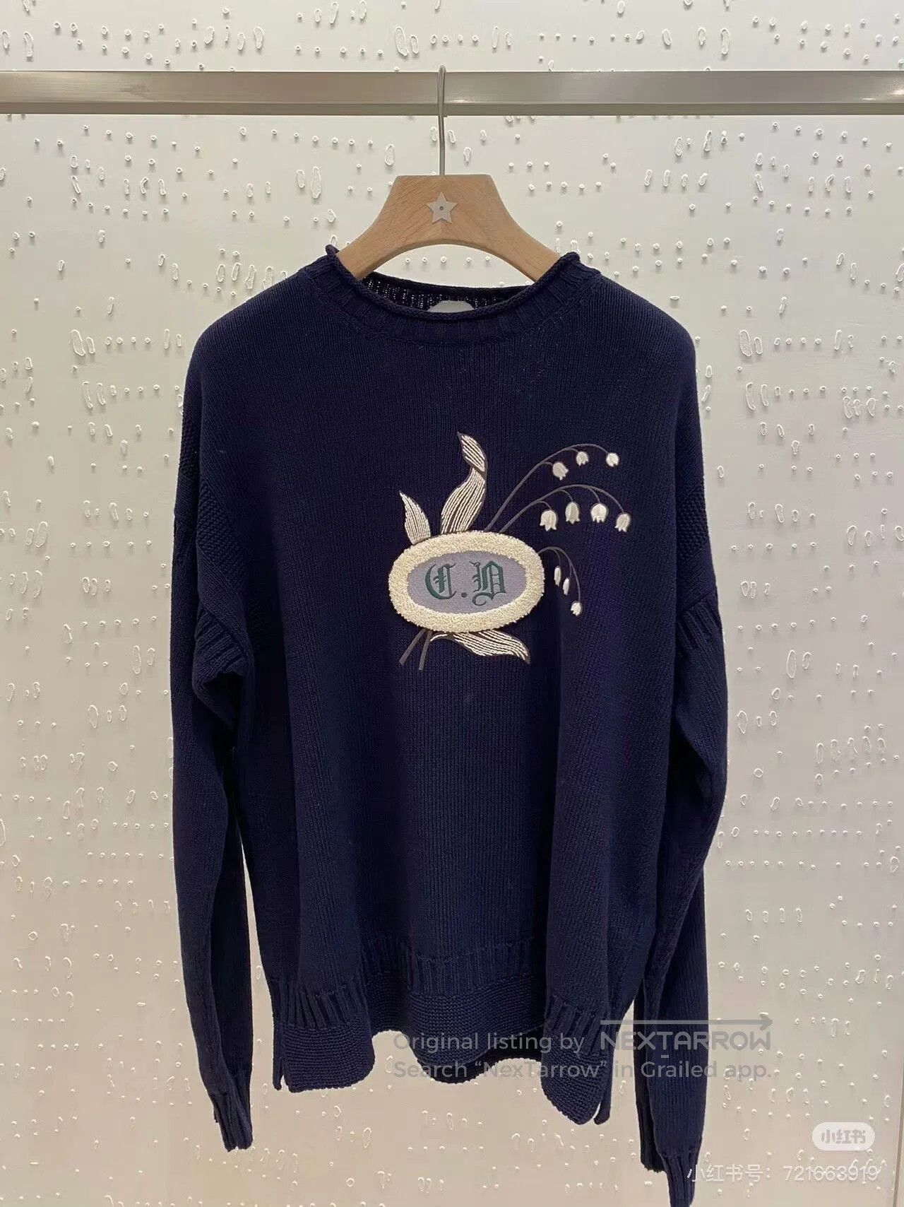 Dior dior knitted sweater with logo design. Size US XS / EU 42 / 0 - 2 Thumbnail