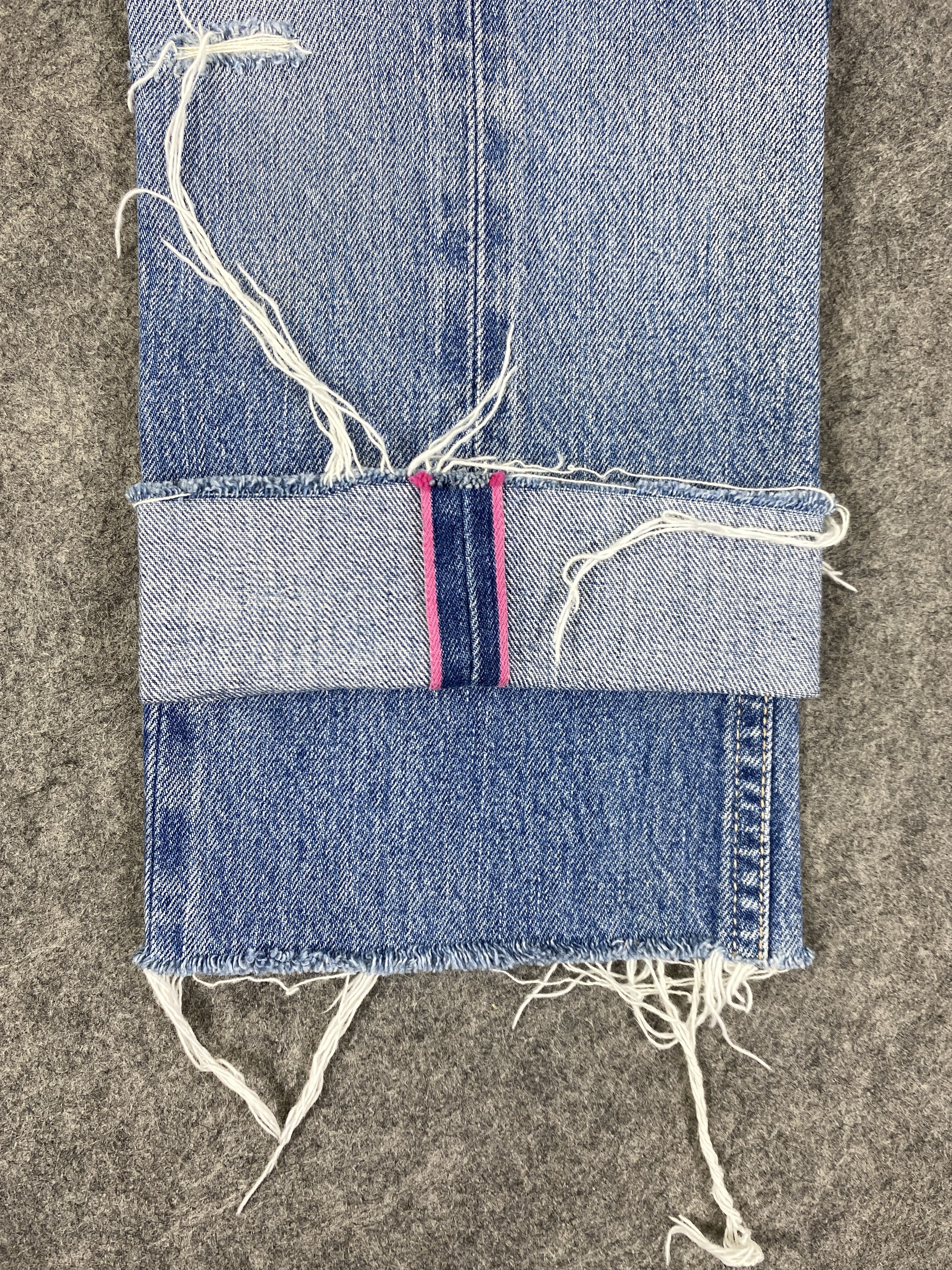 Japanese Brand Redline Vintage Fiorucci Jeans 27x24 - JN3243 Size US 27 - 14 Thumbnail