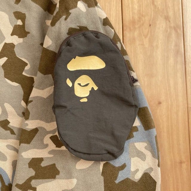 Bape BAPE SAND CAMO MILITARY RELAXED FIT FULL ZIP MASK HOODIE APE Size US L / EU 52-54 / 3 - 6 Thumbnail