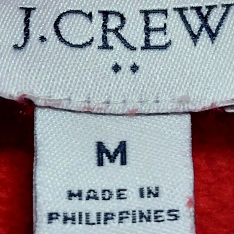 J.Crew J.Crew Red Button Mock Neck Sweater Solid Knit Women Size M Size M / US 6-8 / IT 42-44 - 3 Thumbnail