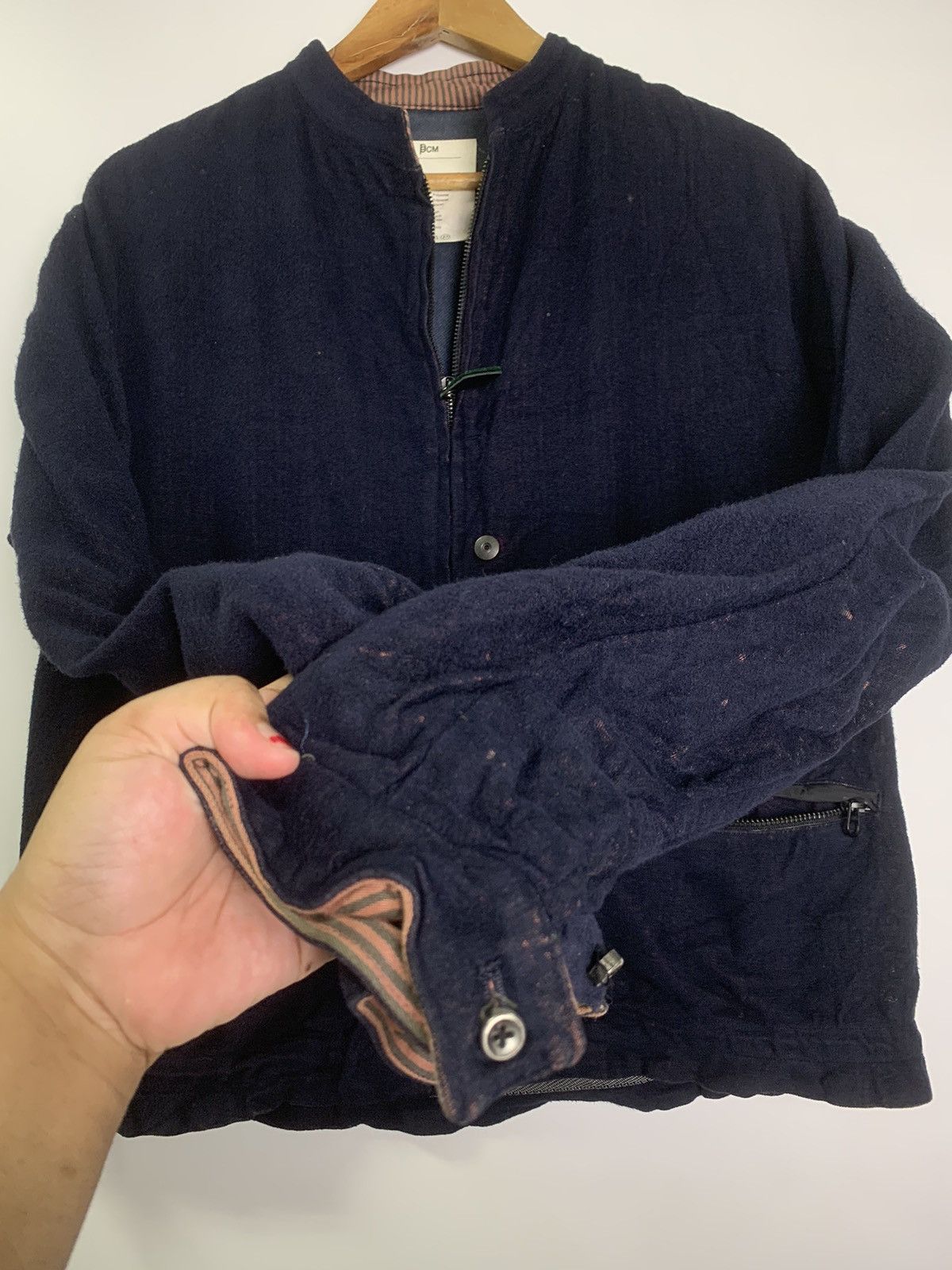 Japanese Brand Ppcm zipper crop jacket Size US L / EU 52-54 / 3 - 9 Thumbnail
